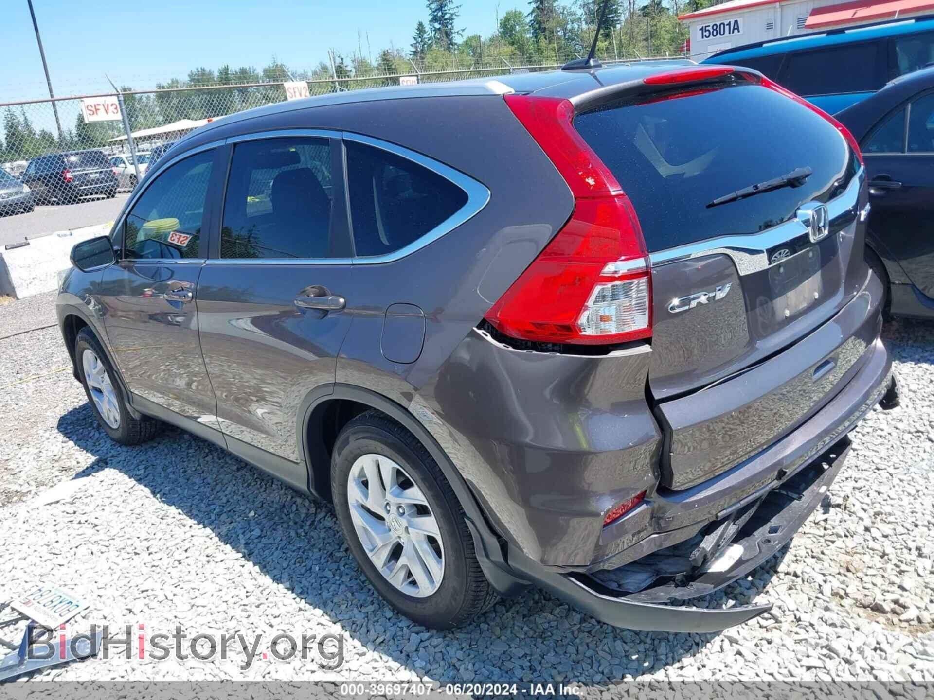 2016 HONDA CR-V - VIN: 2HKRM4H79GH653184 - Фото 3