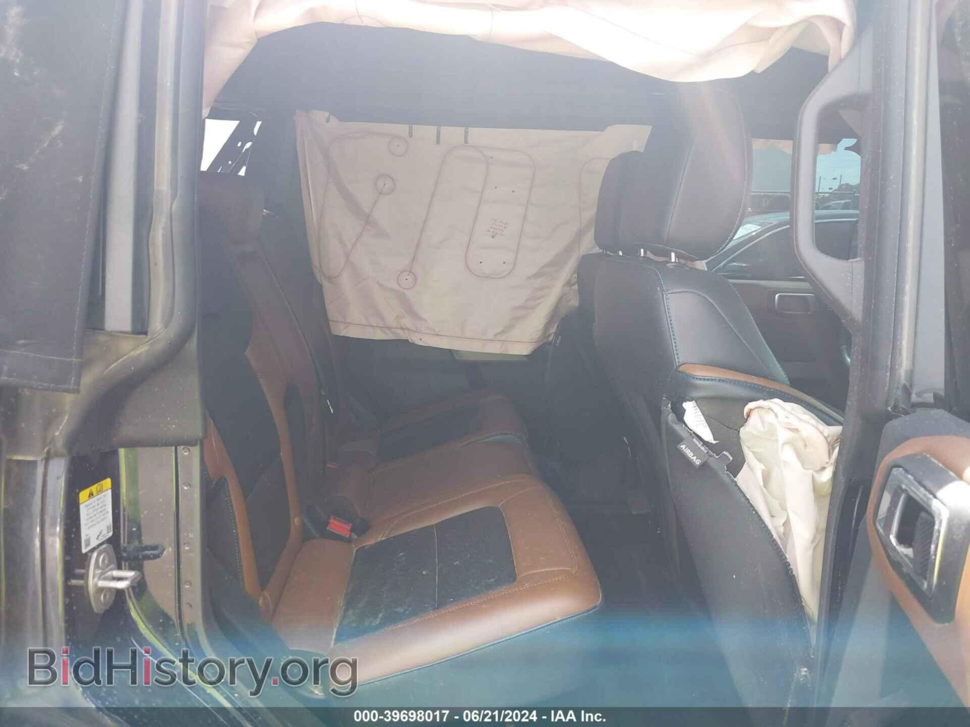 2021 FORD BRONCO - VIN: 1FMDE5DHXMLA62375 - Фото 8