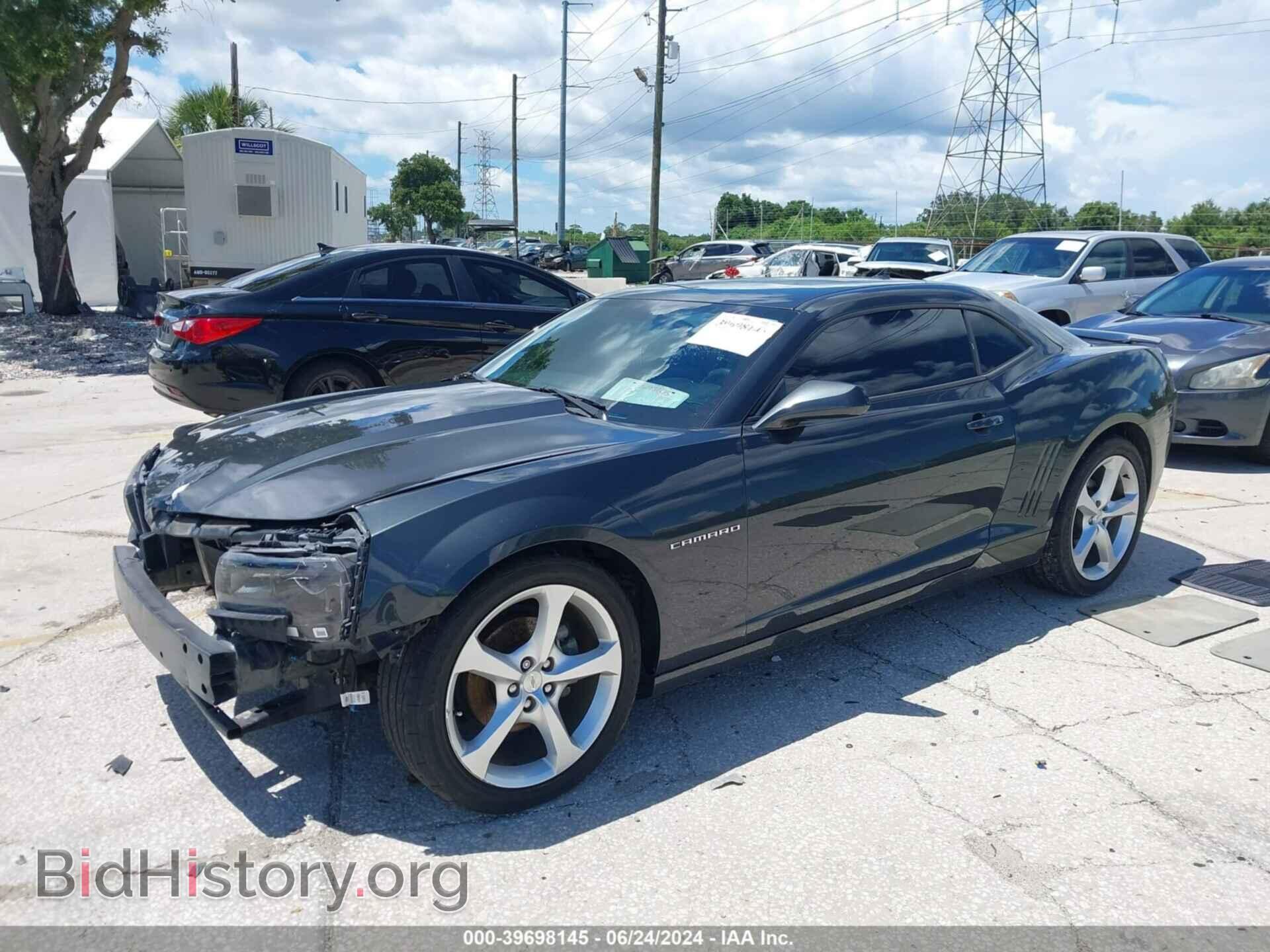 2015 CHEVROLET CAMARO - VIN: 2G1FD1E37F9287657 - Фото 2