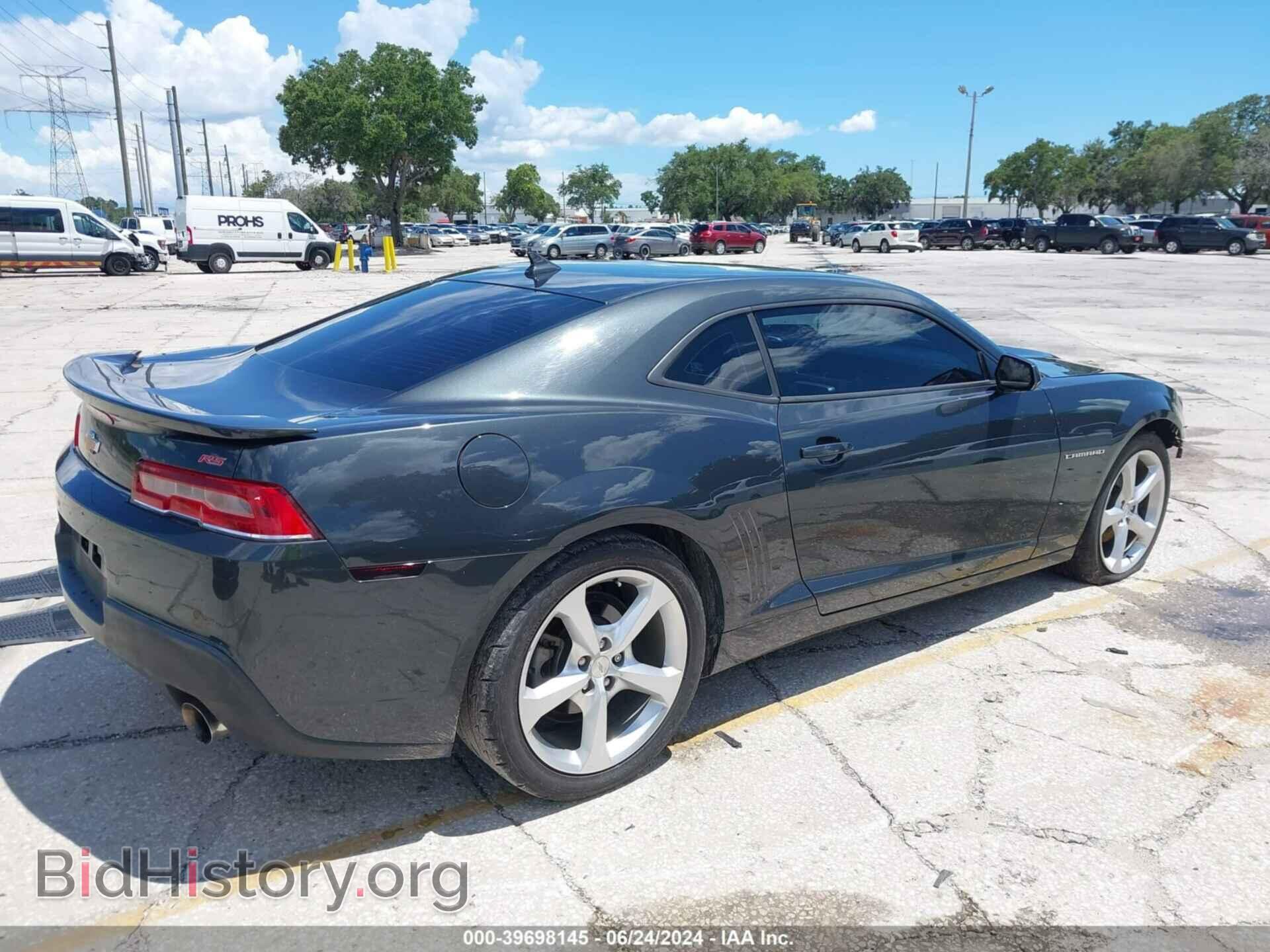 2015 CHEVROLET CAMARO - VIN: 2G1FD1E37F9287657 - Фото 4