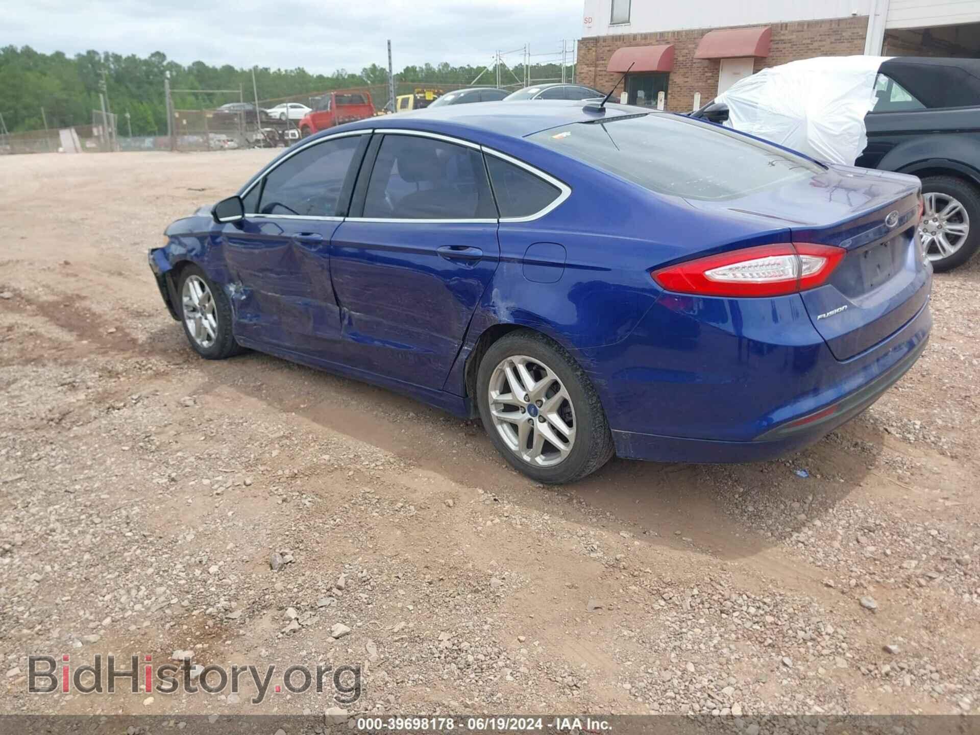 2013 FORD FUSION - VIN: 3FA6P0HR0DR160755 - Фото 3