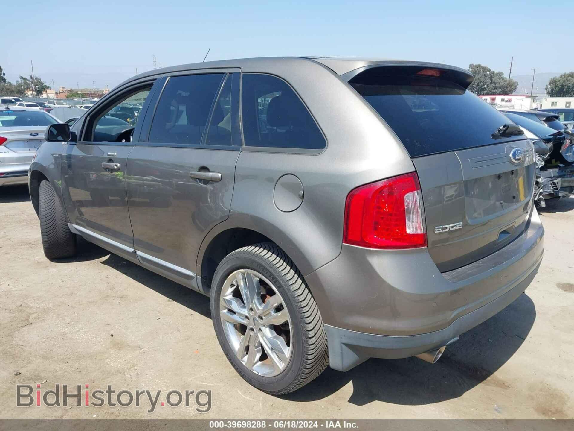 2013 FORD EDGE - VIN: 2FMDK3JC3DBC12574 - Фото 3