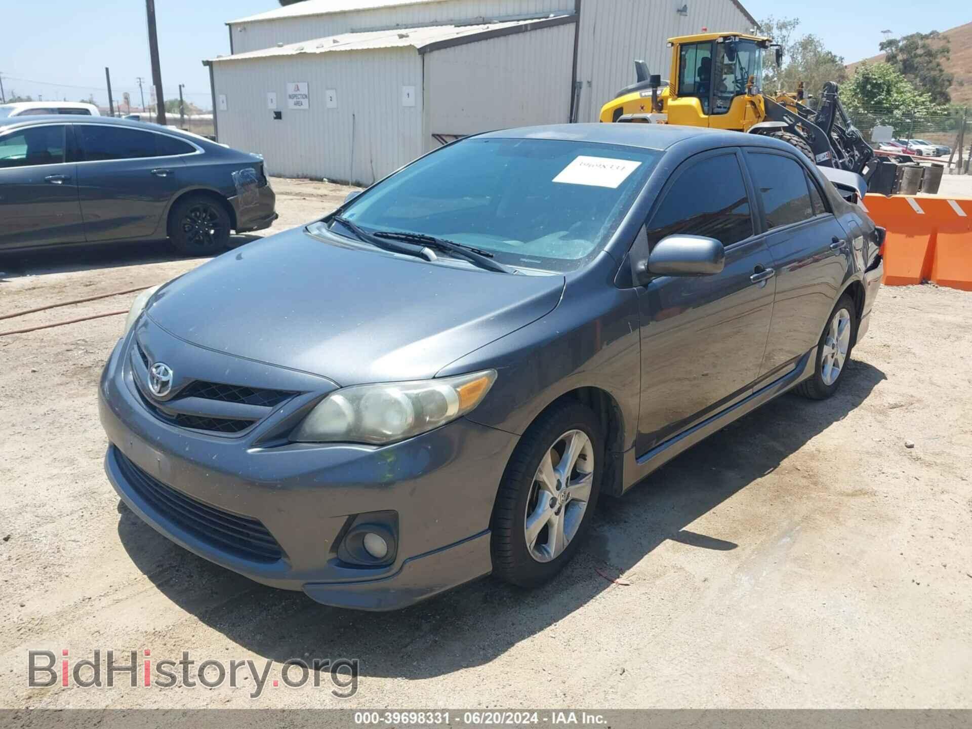 2011 TOYOTA COROLLA - VIN: 2T1BU4EEXBC606794 - Фото 2