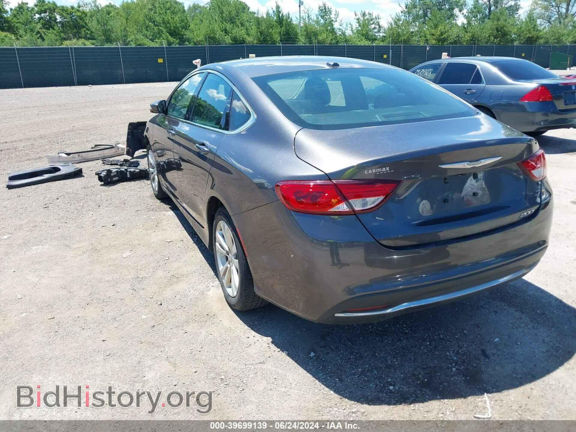 2015 CHRYSLER 200 - VIN: 1C3CCCAB0FN685669 - Фото 3