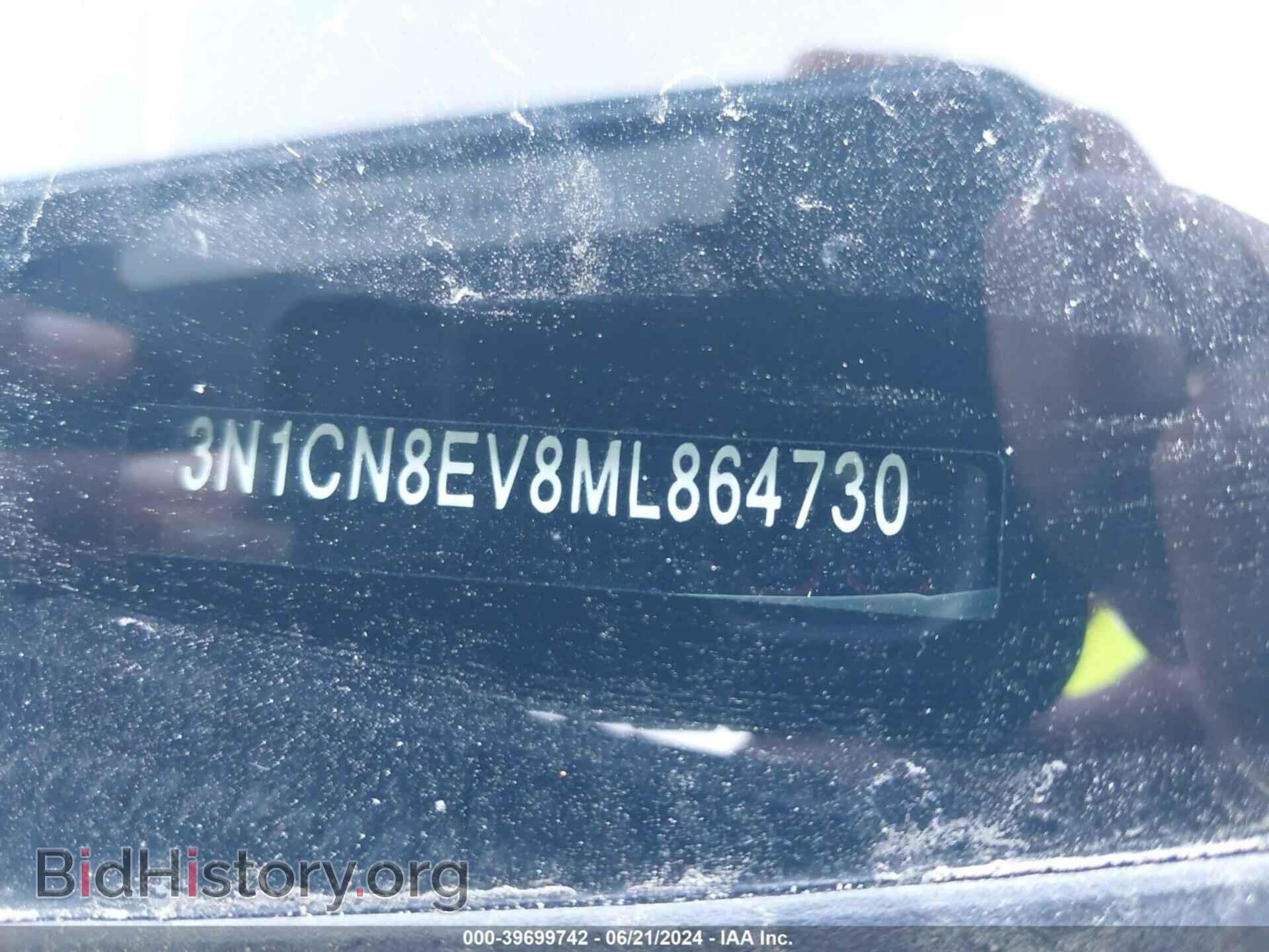 2021 NISSAN VERSA - VIN: 3N1CN8EV8ML864730 - Фото 9