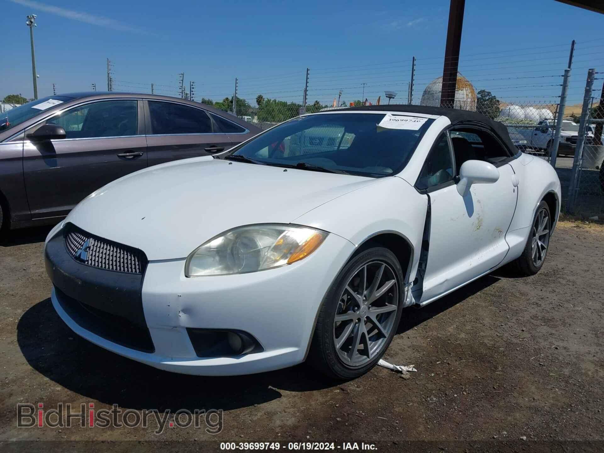 2012 MITSUBISHI ECLIPSE SPYDER - VIN: 4A37L2EF0CE001877 - Фото 2