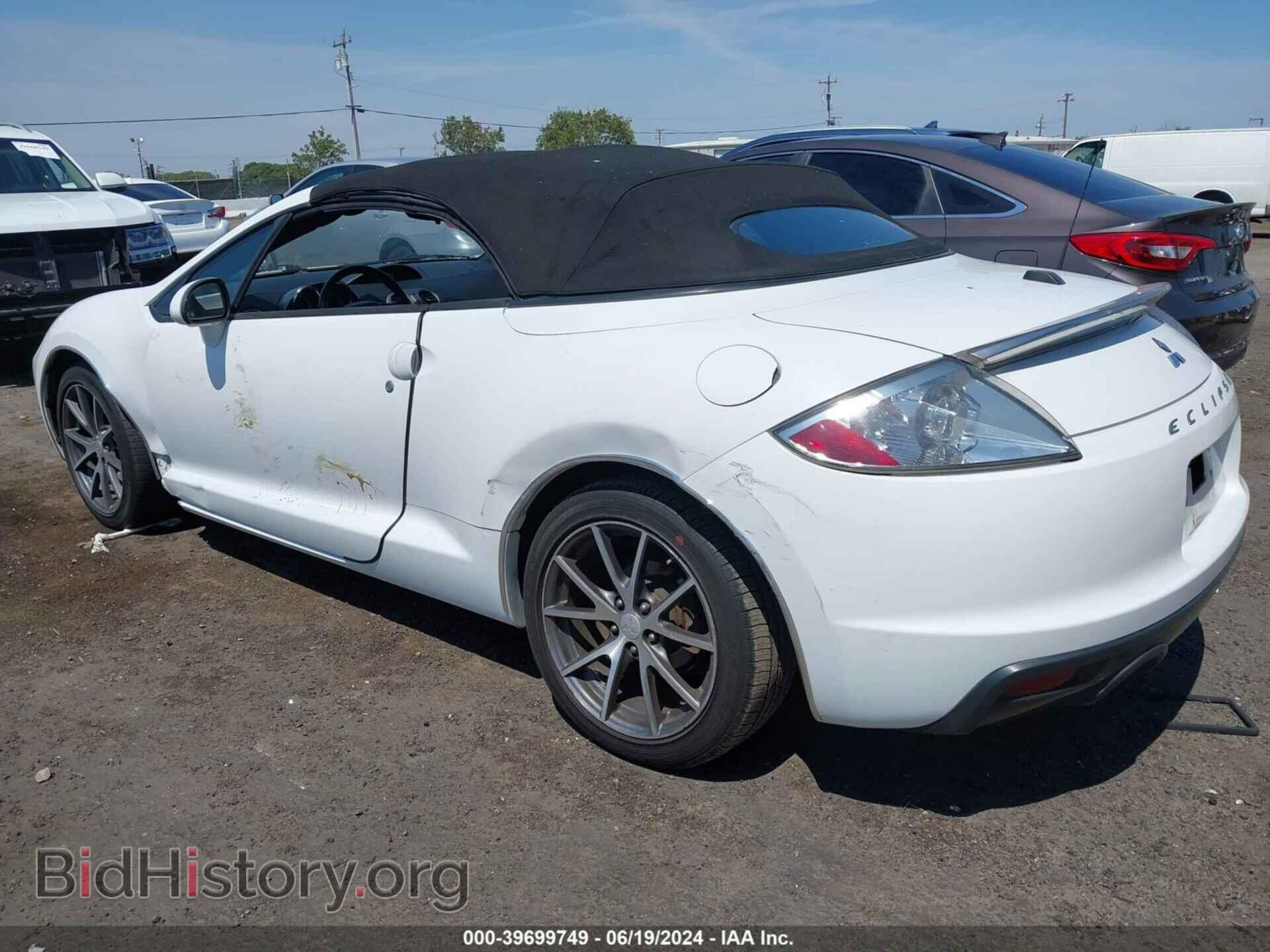 2012 MITSUBISHI ECLIPSE SPYDER - VIN: 4A37L2EF0CE001877 - Фото 3