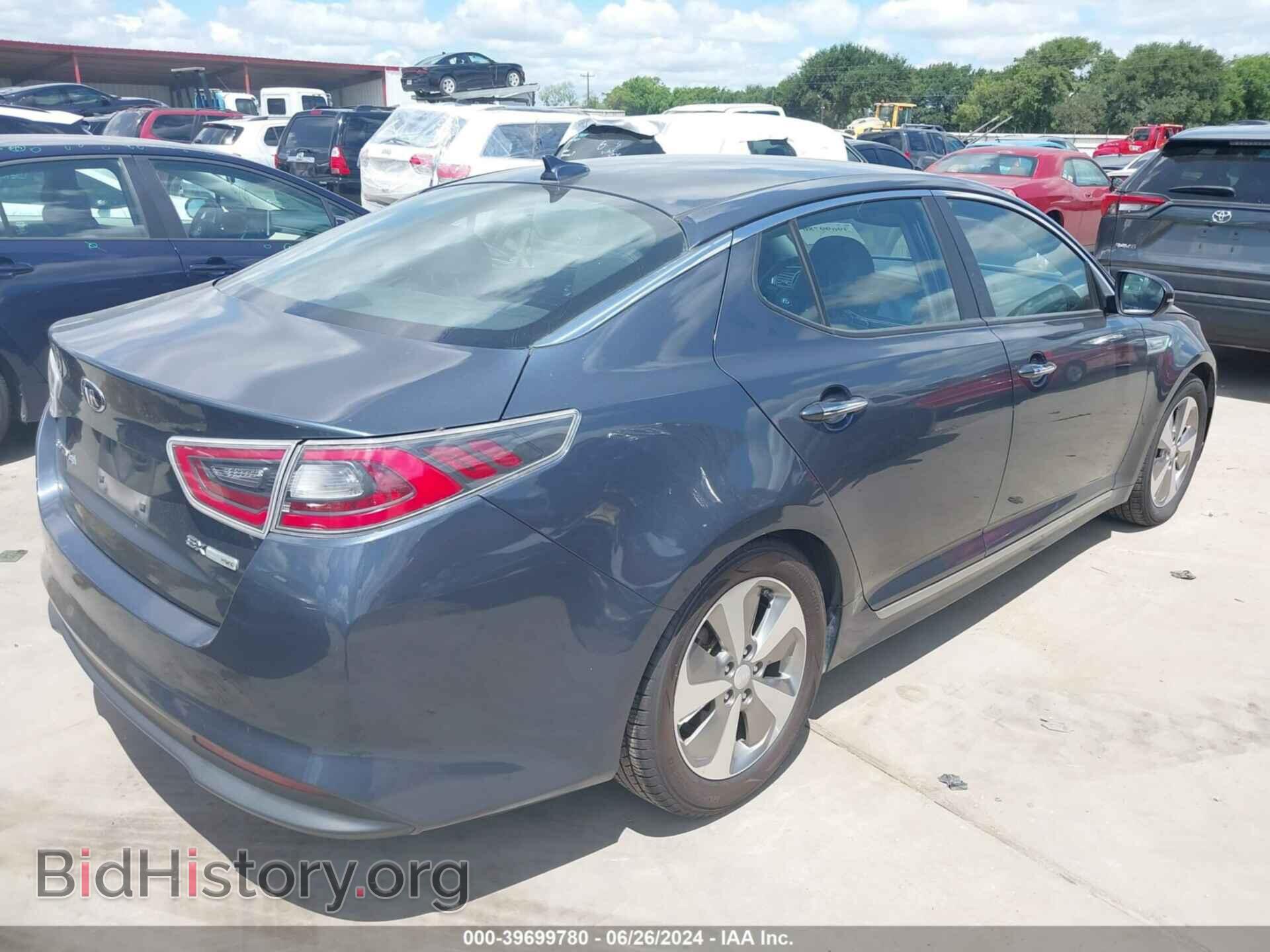2014 KIA OPTIMA HYBRID - VIN: KNAGN4AD4E5062467 - Фото 4