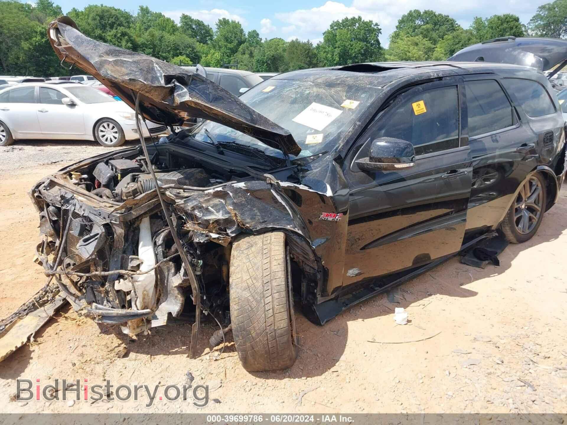 2020 DODGE DURANGO - VIN: 1C4SDJGJ5LC342662 - Фото 2