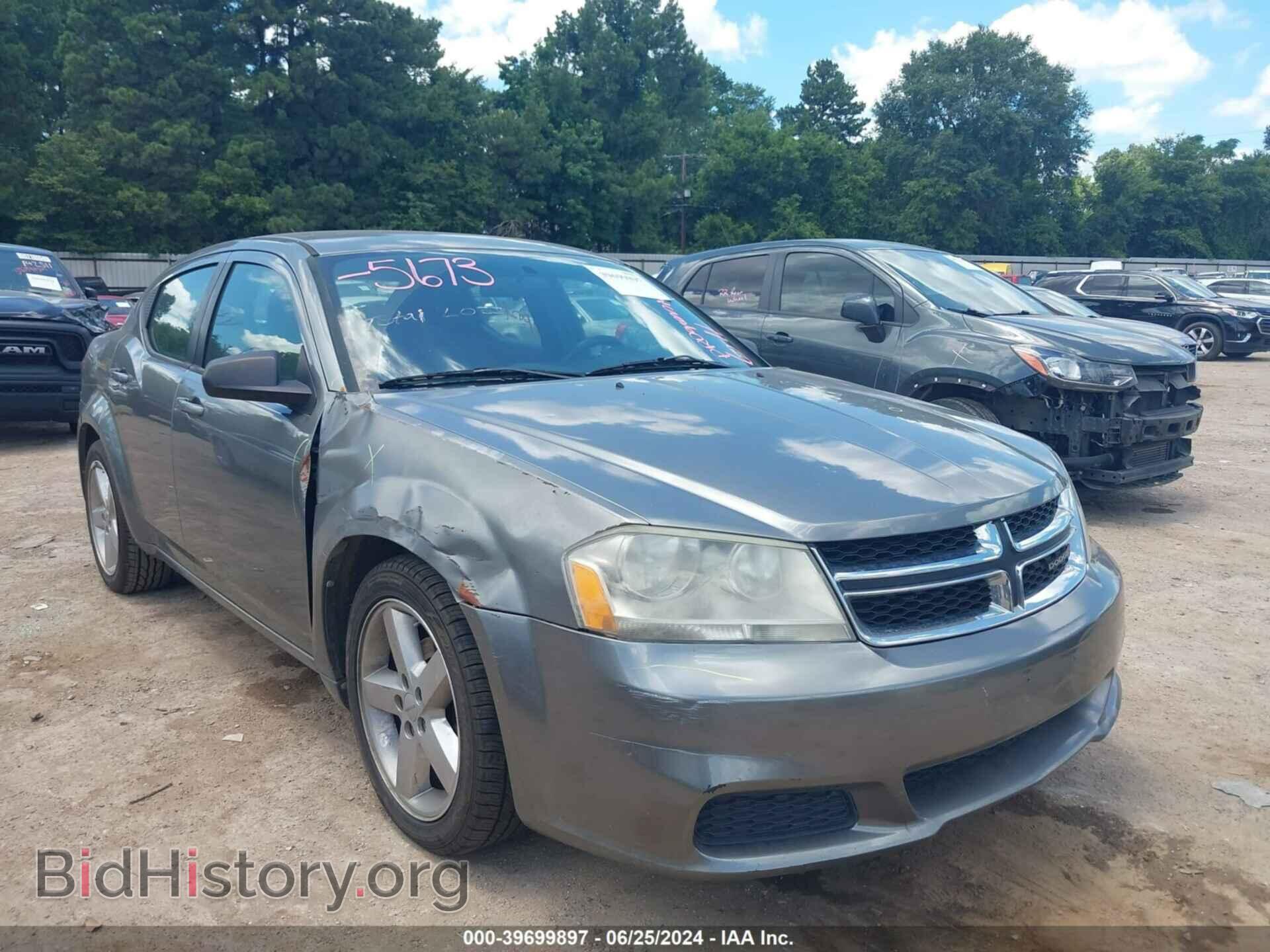 Фотография 1C3CDZAB7DN657882 - DODGE AVENGER 2013