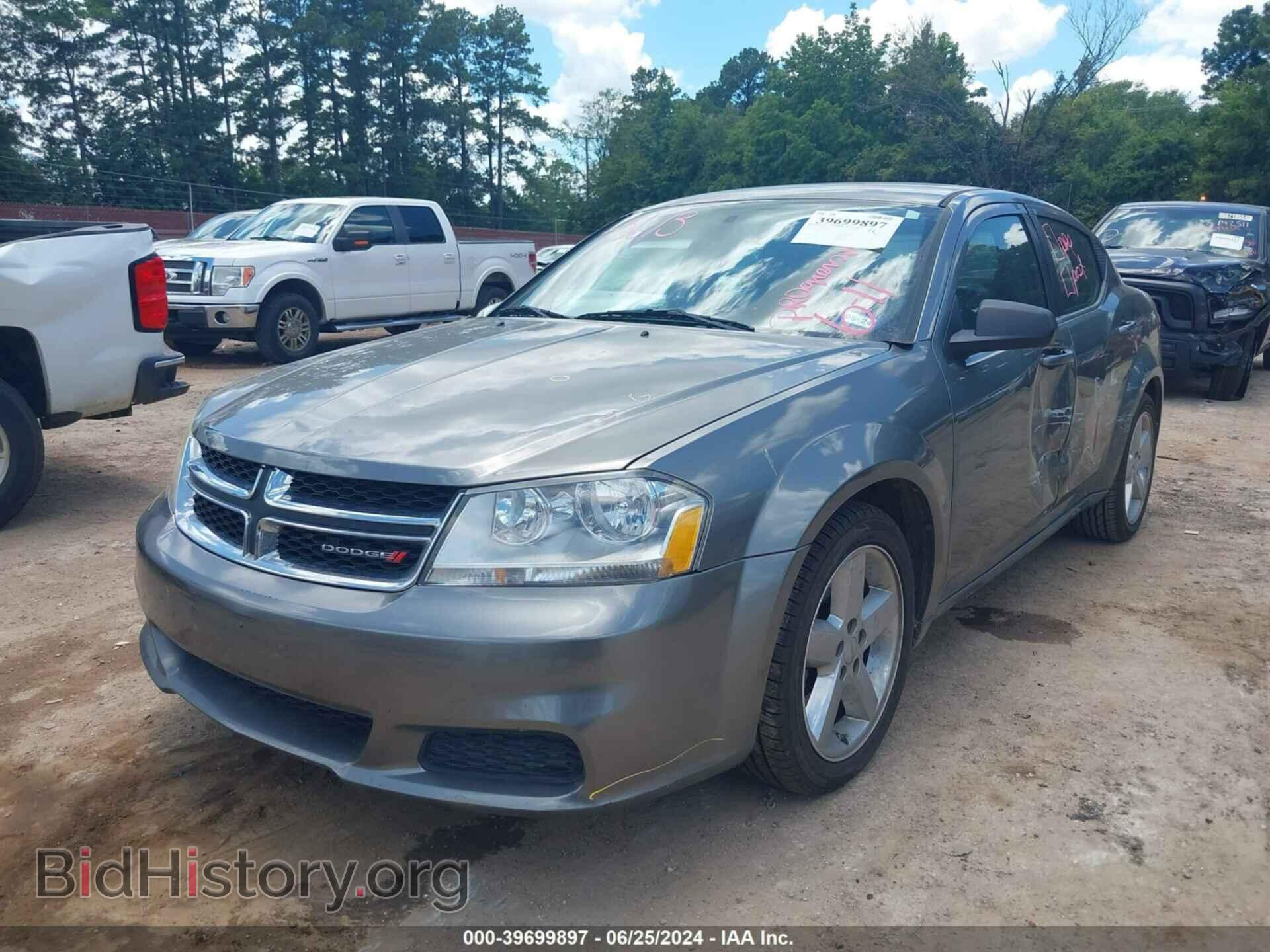 2013 DODGE AVENGER - VIN: 1C3CDZAB7DN657882 - Фото 2