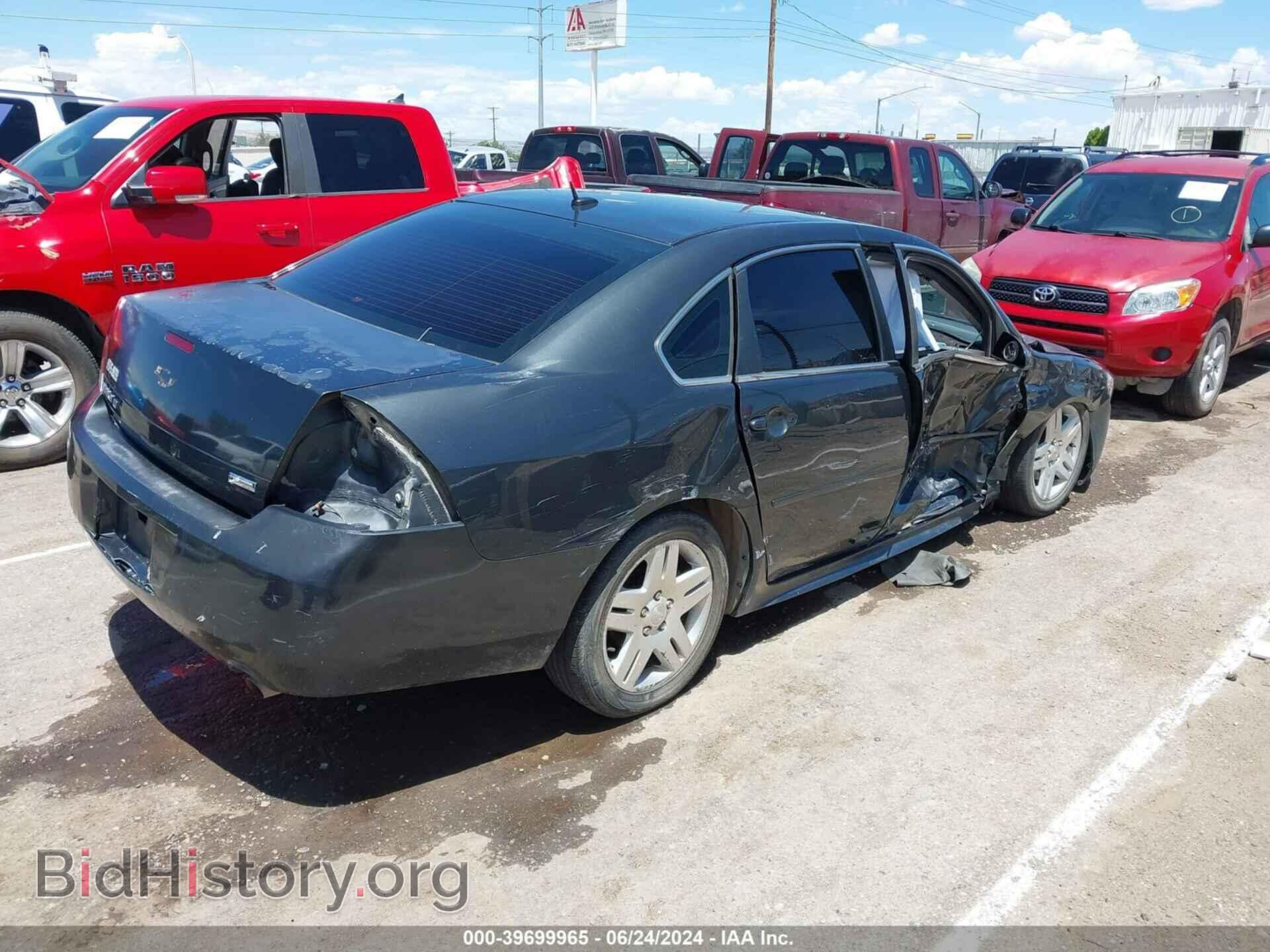 2013 CHEVROLET IMPALA - VIN: 2G1WG5E38D1221225 - Фото 4