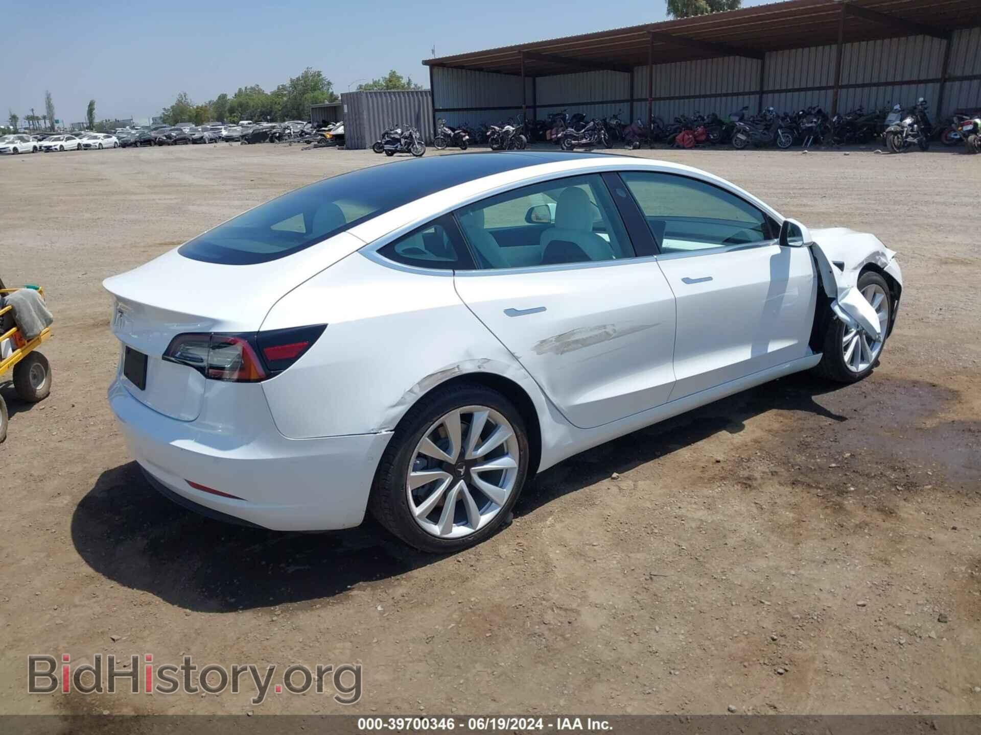 2019 TESLA MODEL 3 - VIN: 5YJ3E1EA3KF429417 - Фото 4