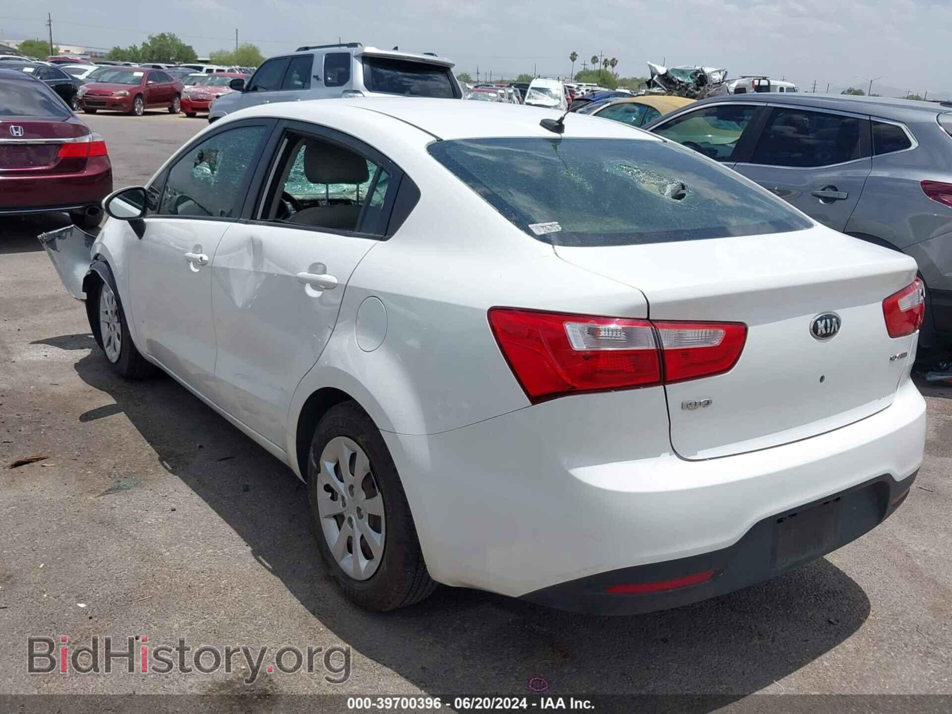 2013 KIA RIO - VIN: KNADN4A32D6281950 - Photo 3