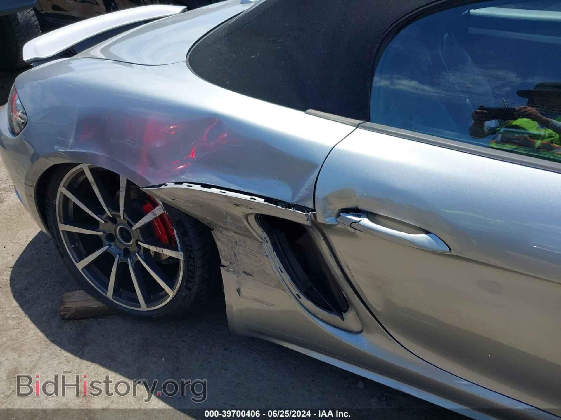 2017 PORSCHE 718 BOXSTER - VIN: WP0CB2A86HS241374 - Фото 6