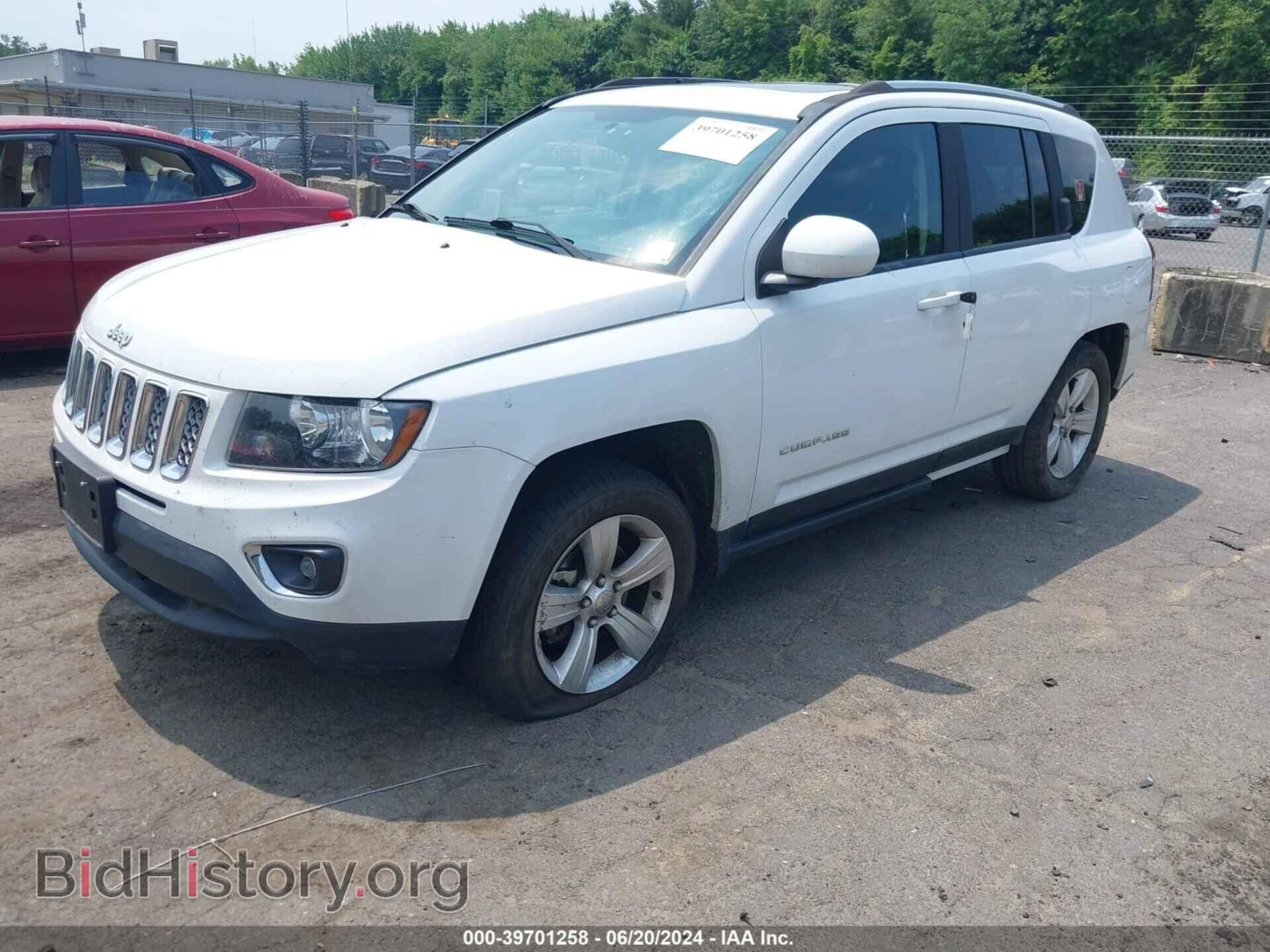 2015 JEEP COMPASS - VIN: 1C4NJDEB6FD324320 - Фото 2