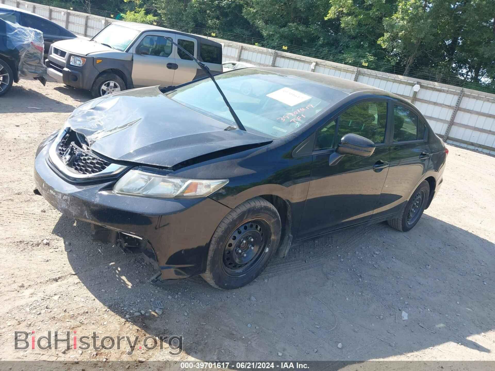 2014 HONDA CIVIC - VIN: 19XFB2F50EE070552 - Фото 2
