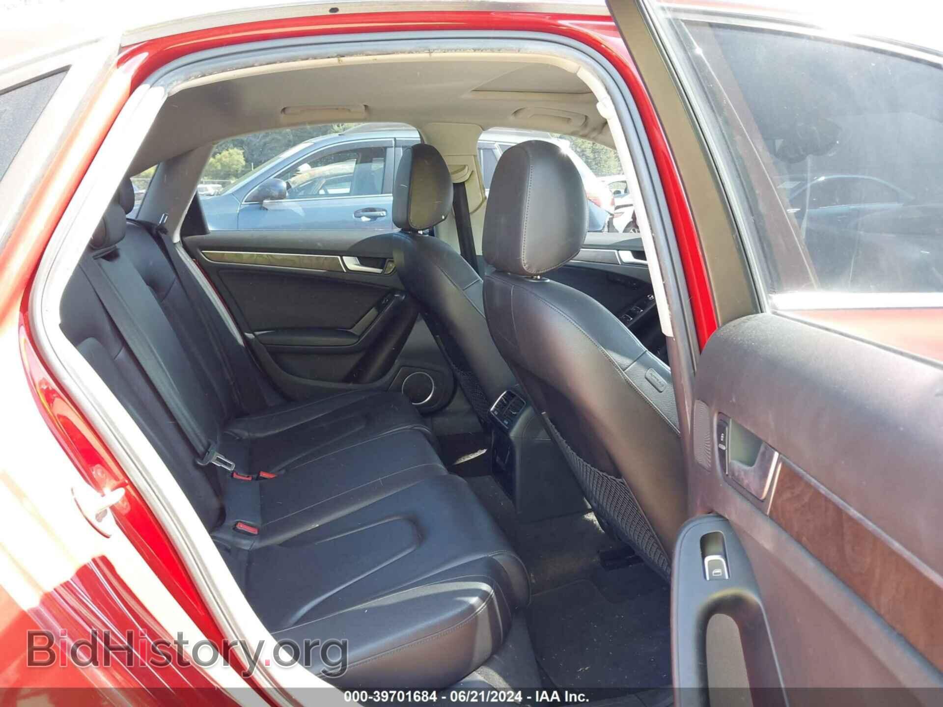 2013 AUDI A4 - VIN: WAUFFAFL0DN044912 - Фото 8