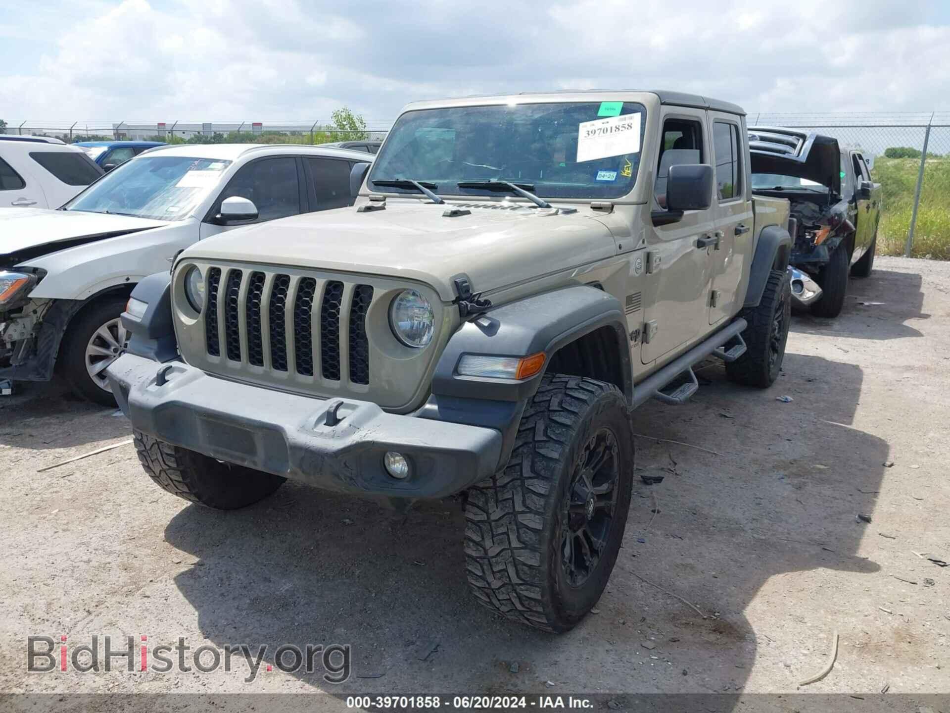 2020 JEEP GLADIATOR - VIN: 1C6HJTAG3LL213001 - Фото 2