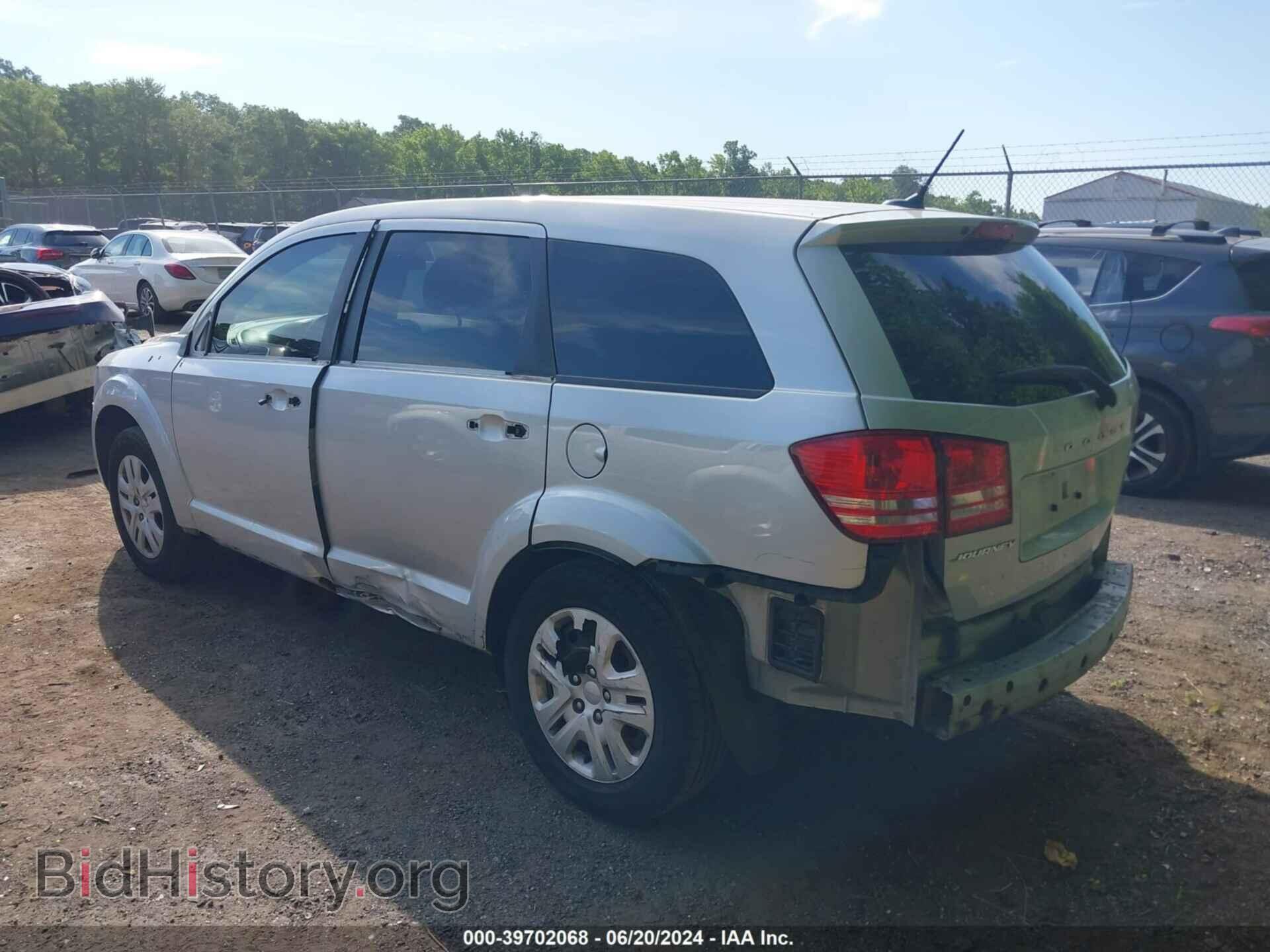 2014 DODGE JOURNEY - VIN: 3C4PDCAB7ET256716 - Фото 3
