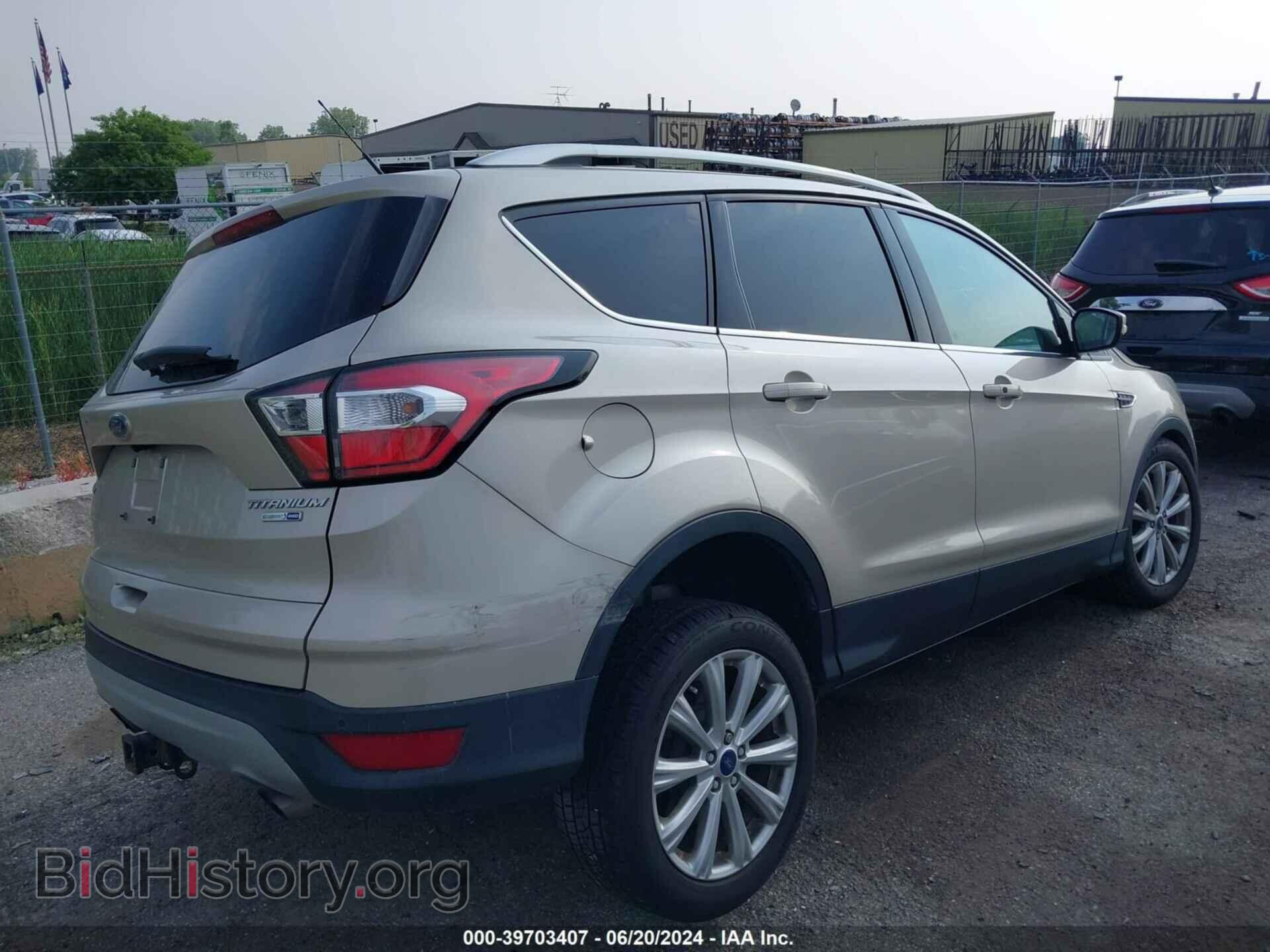 2017 FORD ESCAPE - VIN: 1FMCU9J98HUD75475 - Фото 4