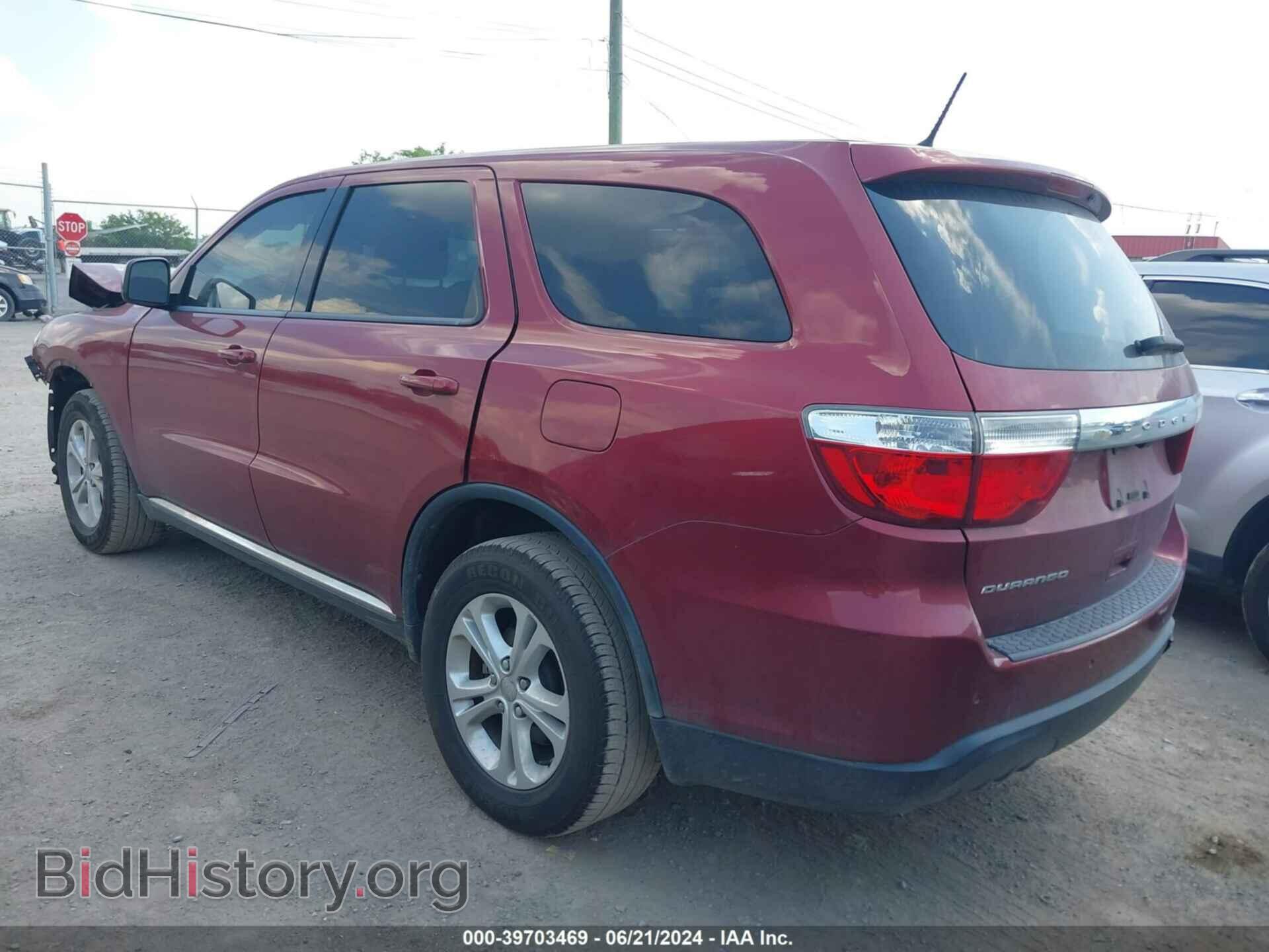 2013 DODGE DURANGO - VIN: 1C4RDHAG5DC539756 - Photo 3