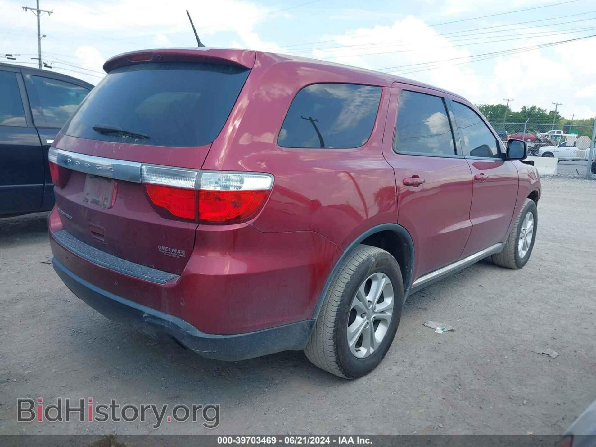 2013 DODGE DURANGO - VIN: 1C4RDHAG5DC539756 - Photo 4