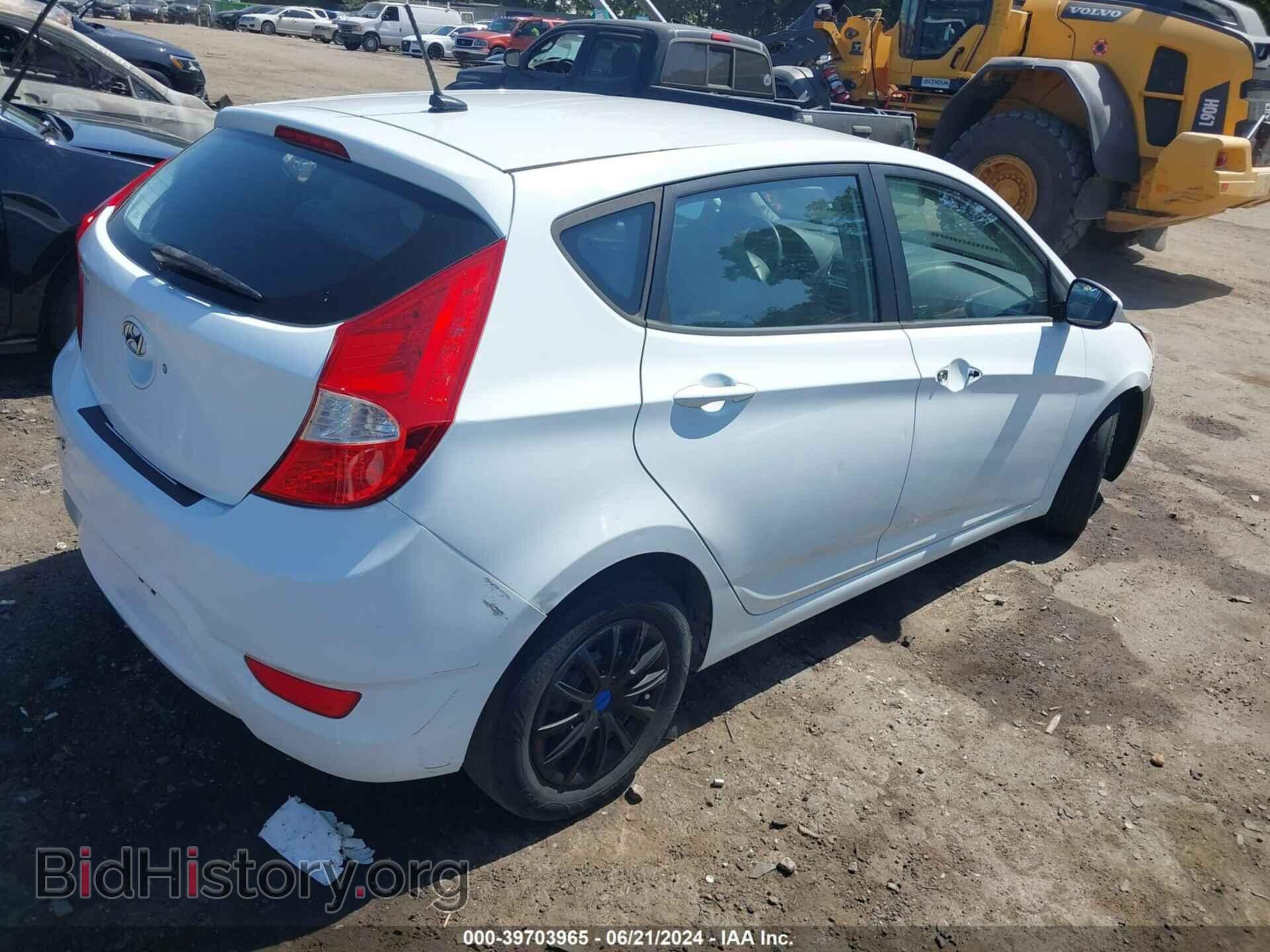 2015 HYUNDAI ACCENT - VIN: KMHCT5AE8FU212847 - Фото 4