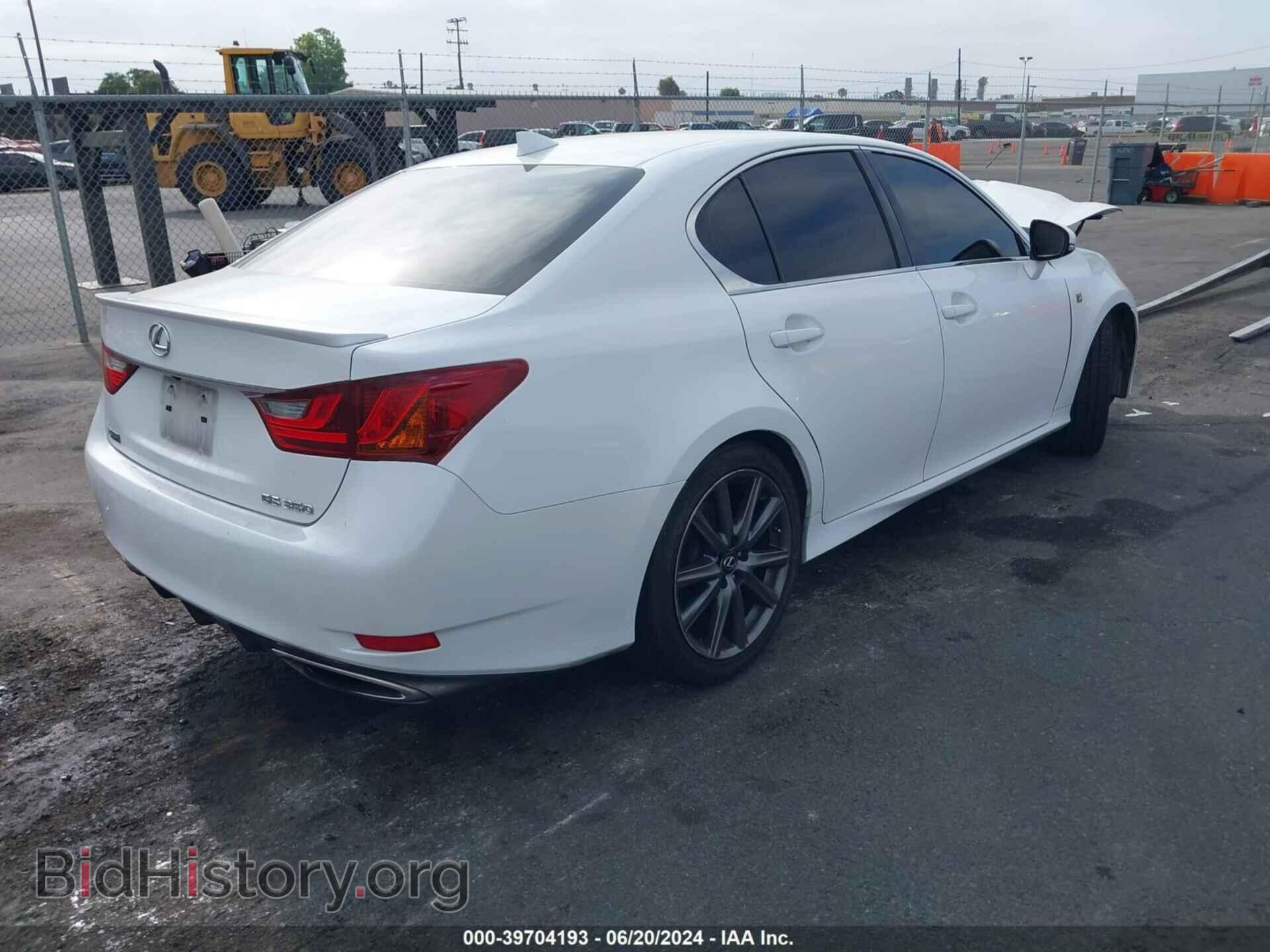 2015 LEXUS GS 350 - VIN: JTHBE1BL6FA018494 - Фото 4