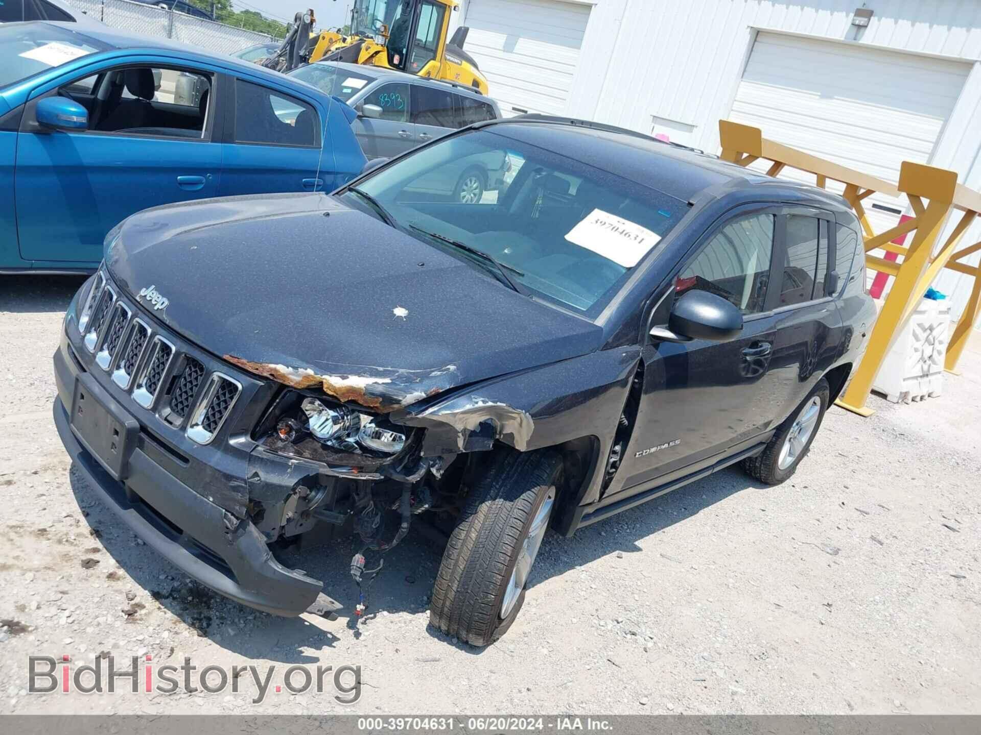 2014 JEEP COMPASS - VIN: 1C4NJDBB3ED569756 - Фото 2