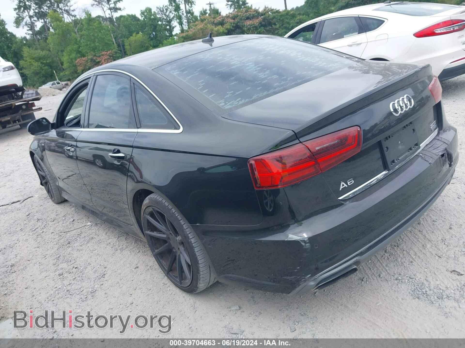 2016 AUDI A6 - VIN: WAUGFAFC8GN082218 - Фото 3