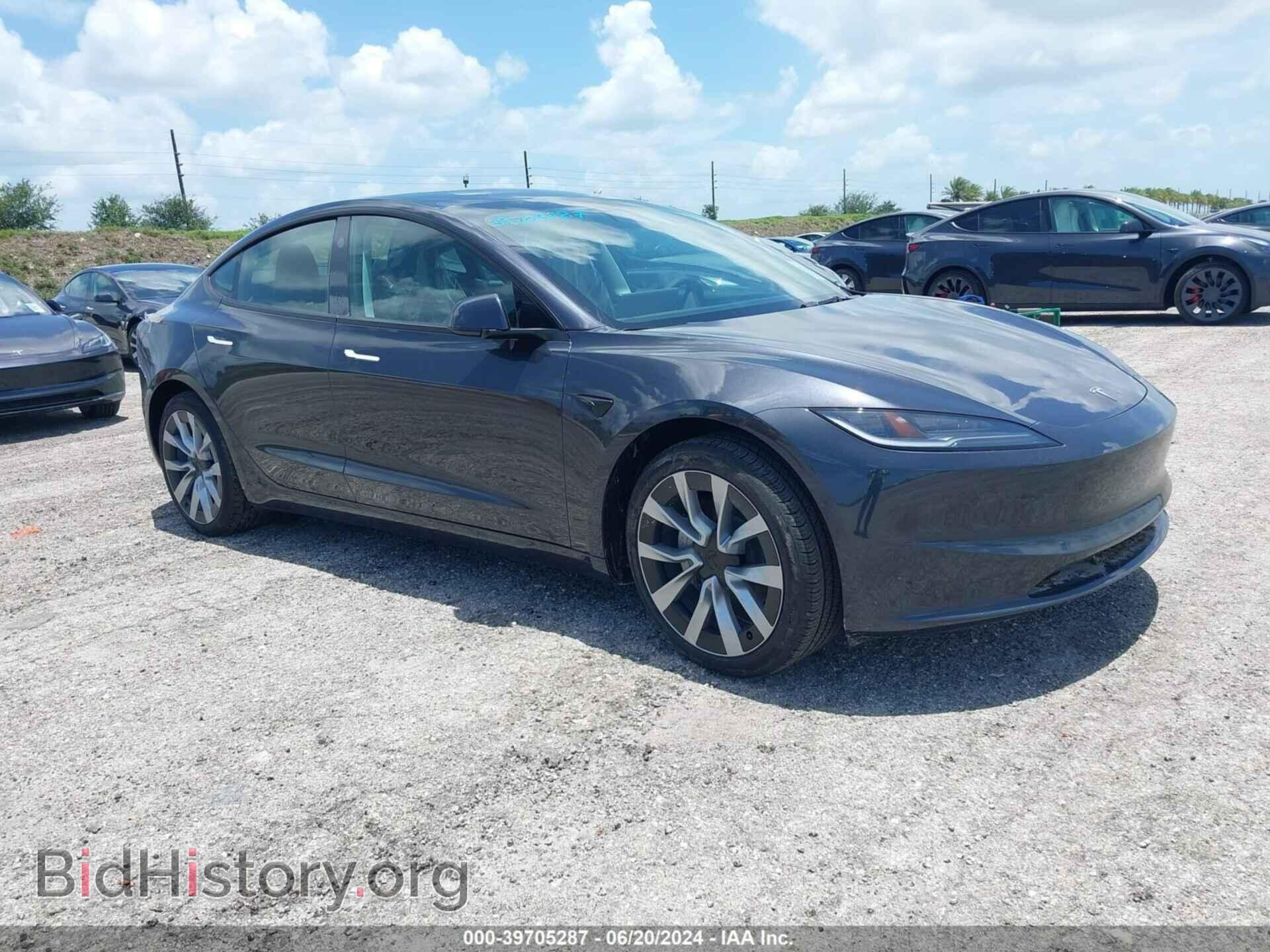 Photo 5YJ3E1EA2RF752500 - TESLA MODEL 3 2024