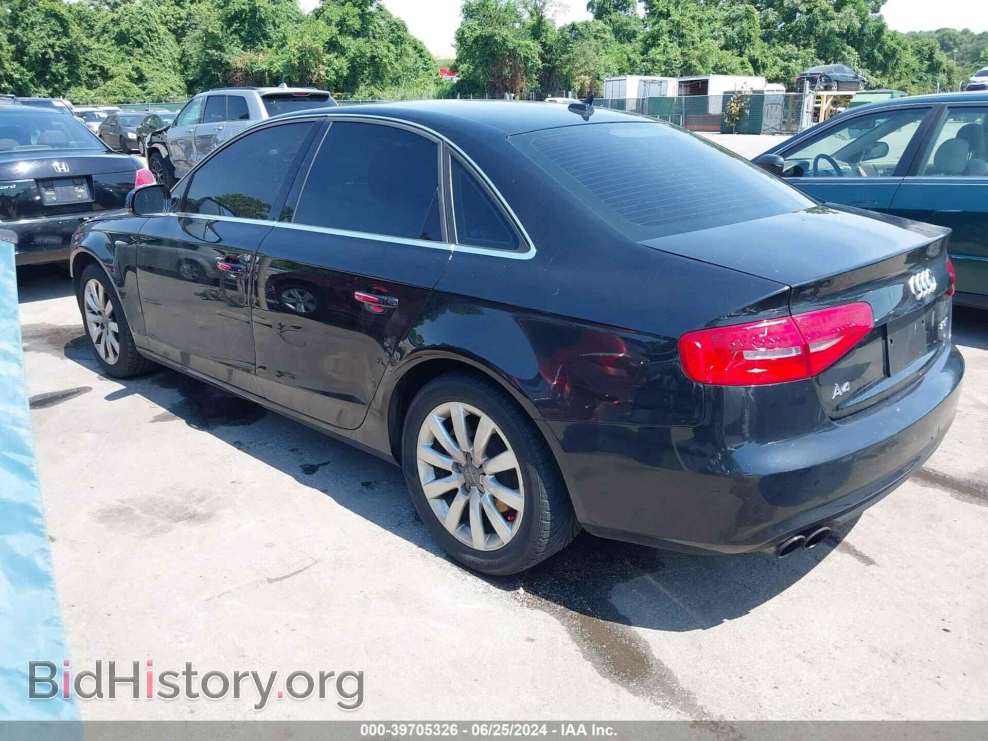 2013 AUDI A4 - VIN: WAUBFAFL1DA091095 - Фото 3