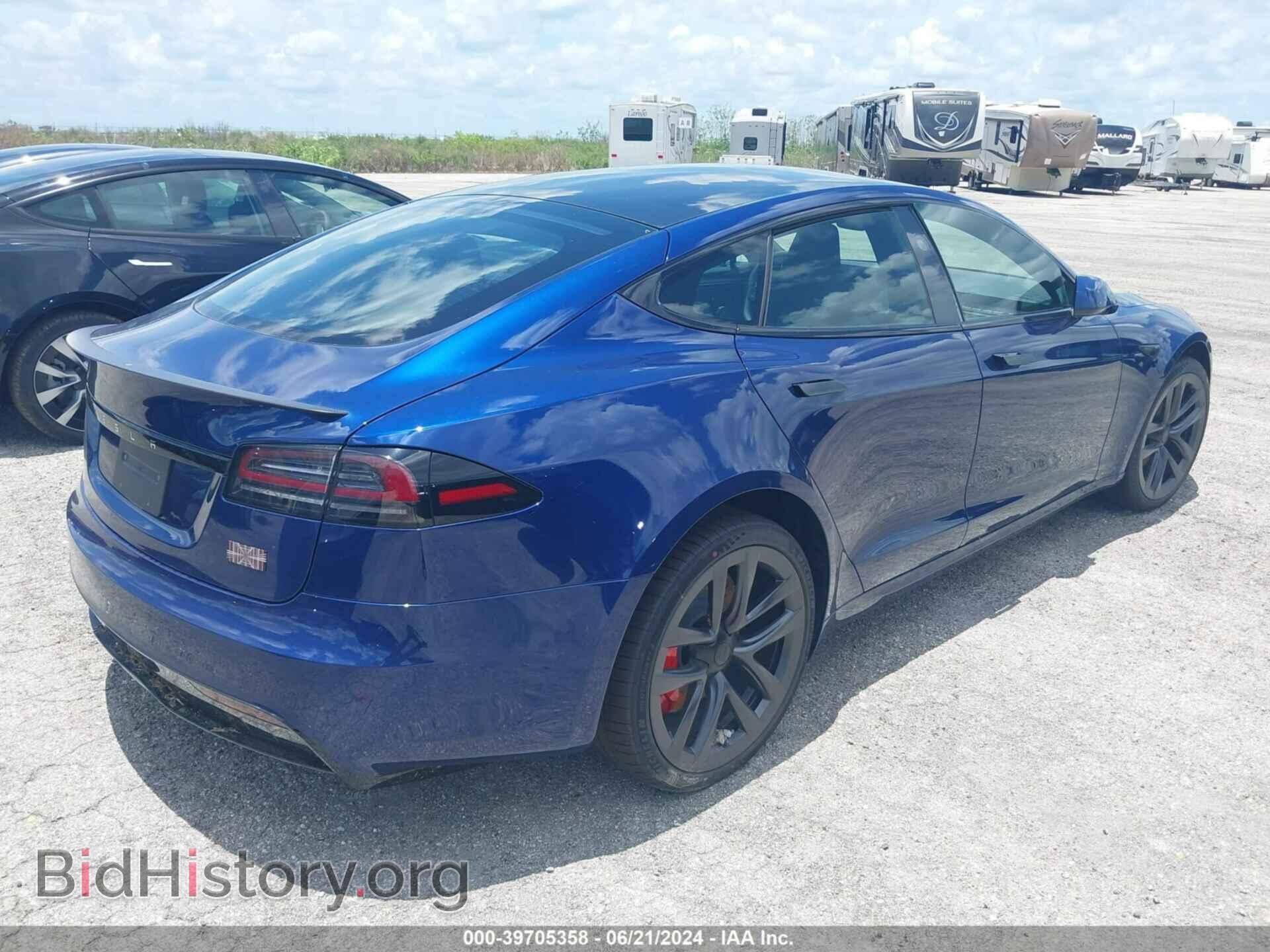2024 TESLA MODEL S - VIN: 5YJSA1E6XRF539233 - Фото 4