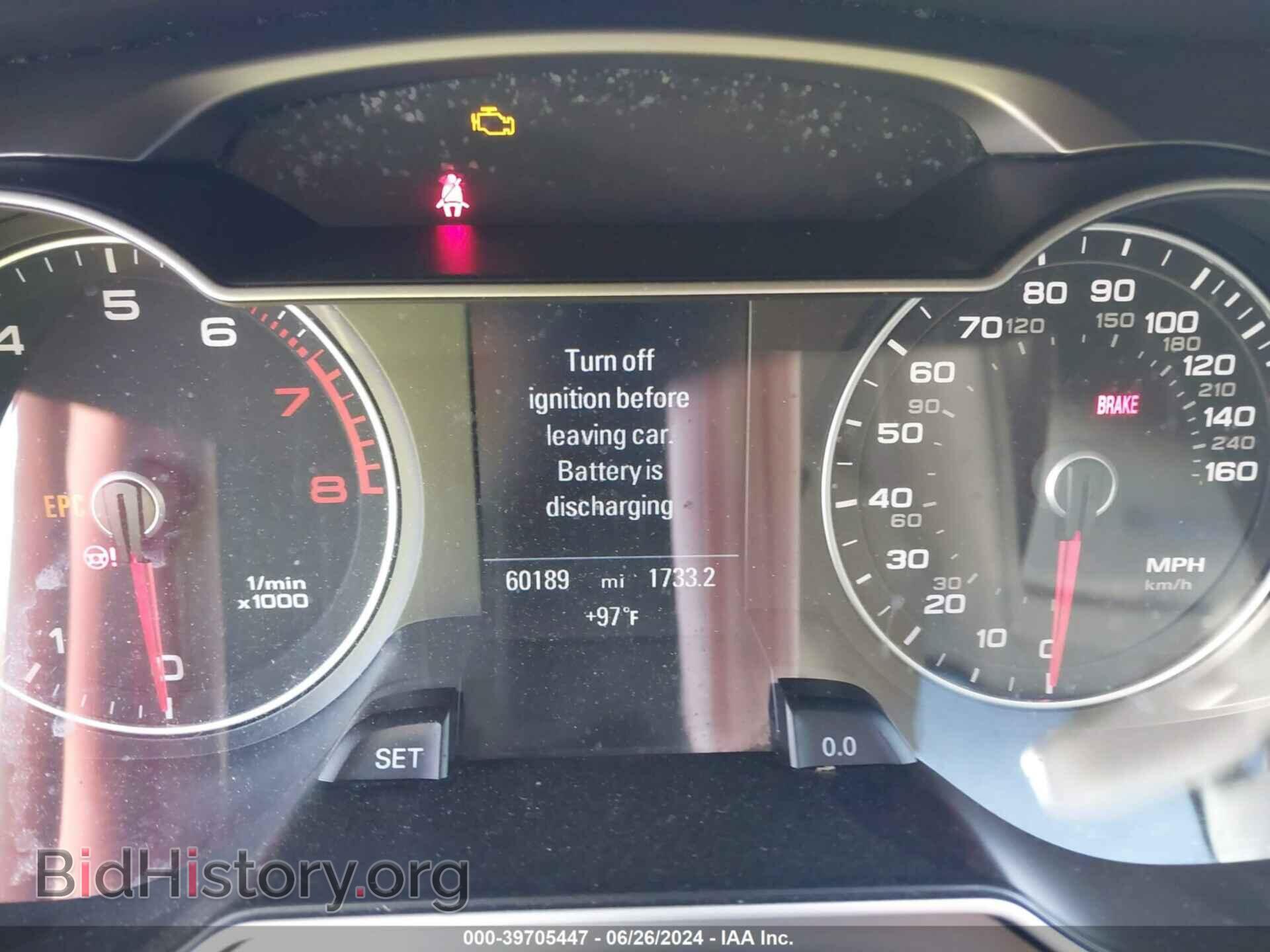 2014 AUDI A4 - VIN: WAUHFAFL0EN017624 - Фото 7