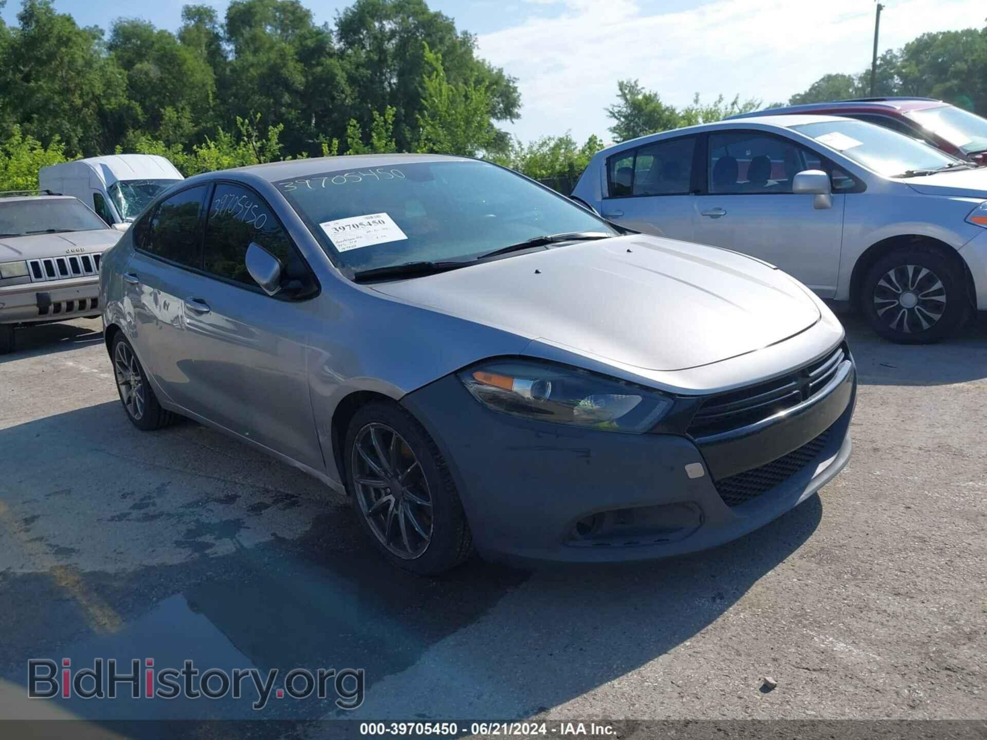 Фотография 1C3CDFAA9GD578634 - DODGE DART 2016