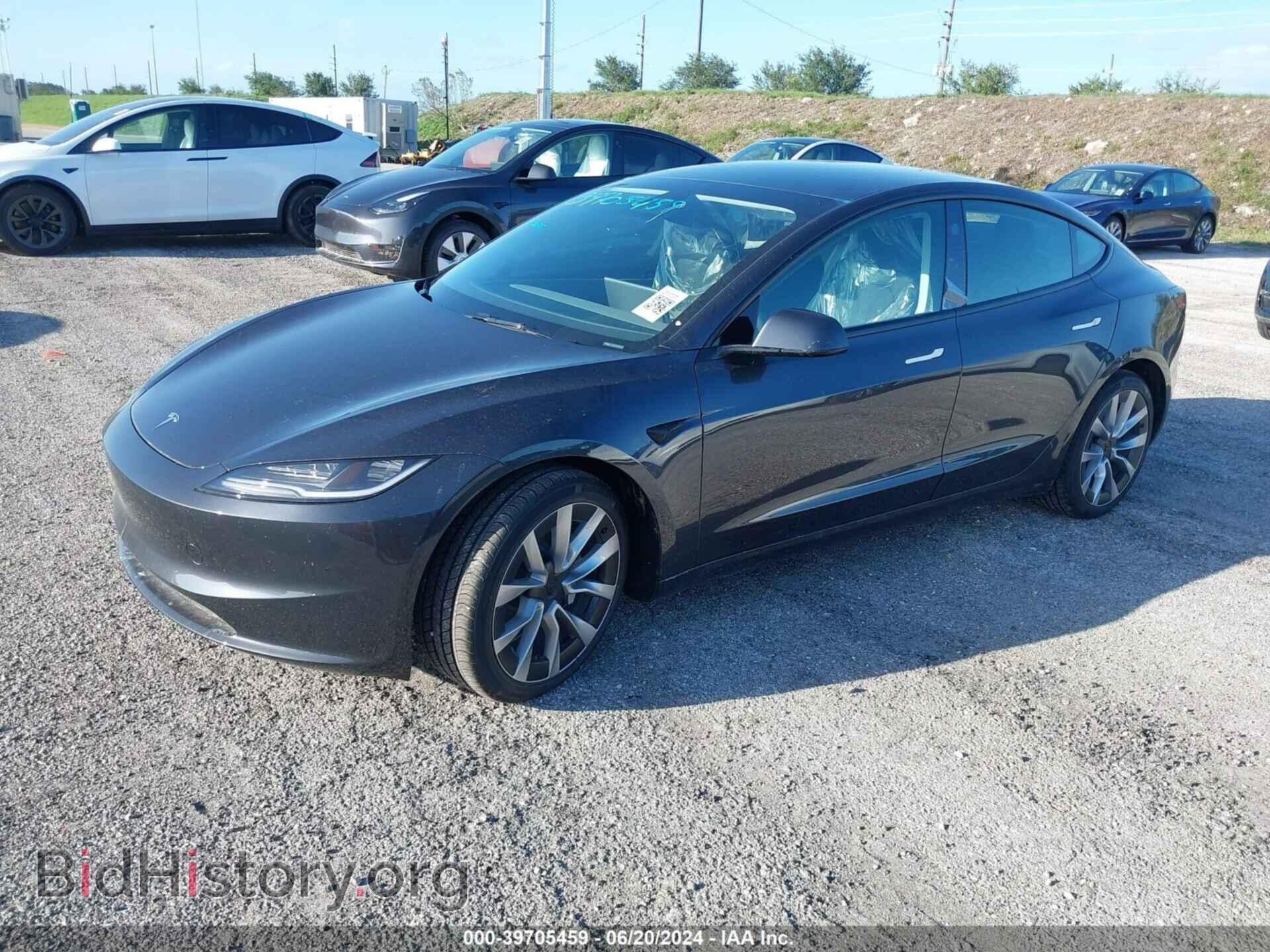 2024 TESLA MODEL 3 - VIN: 5YJ3E1EA7RF752668 - Photo 2