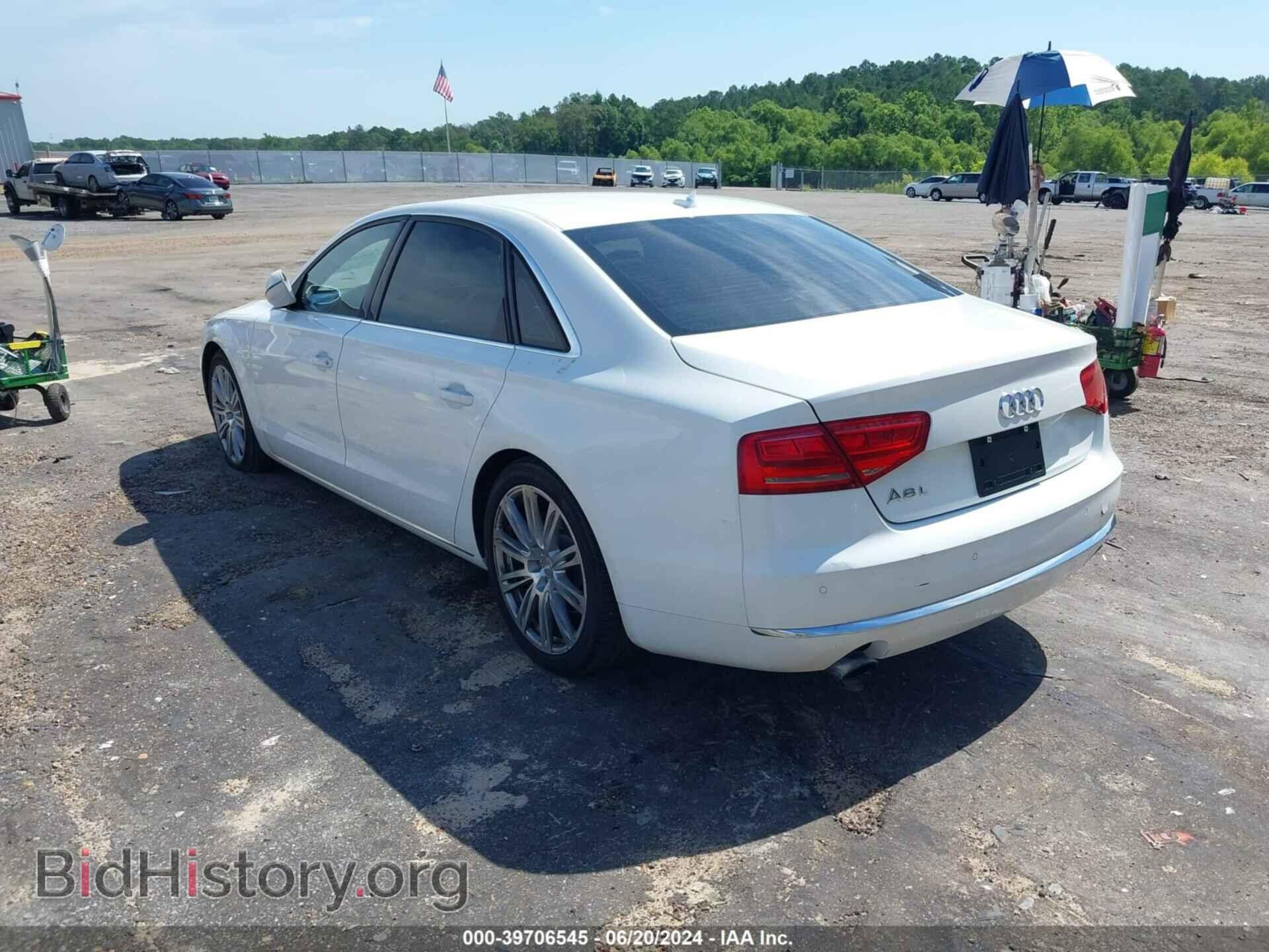 2013 AUDI A8 L - VIN: WAURGAFD7DN004779 - Фото 3