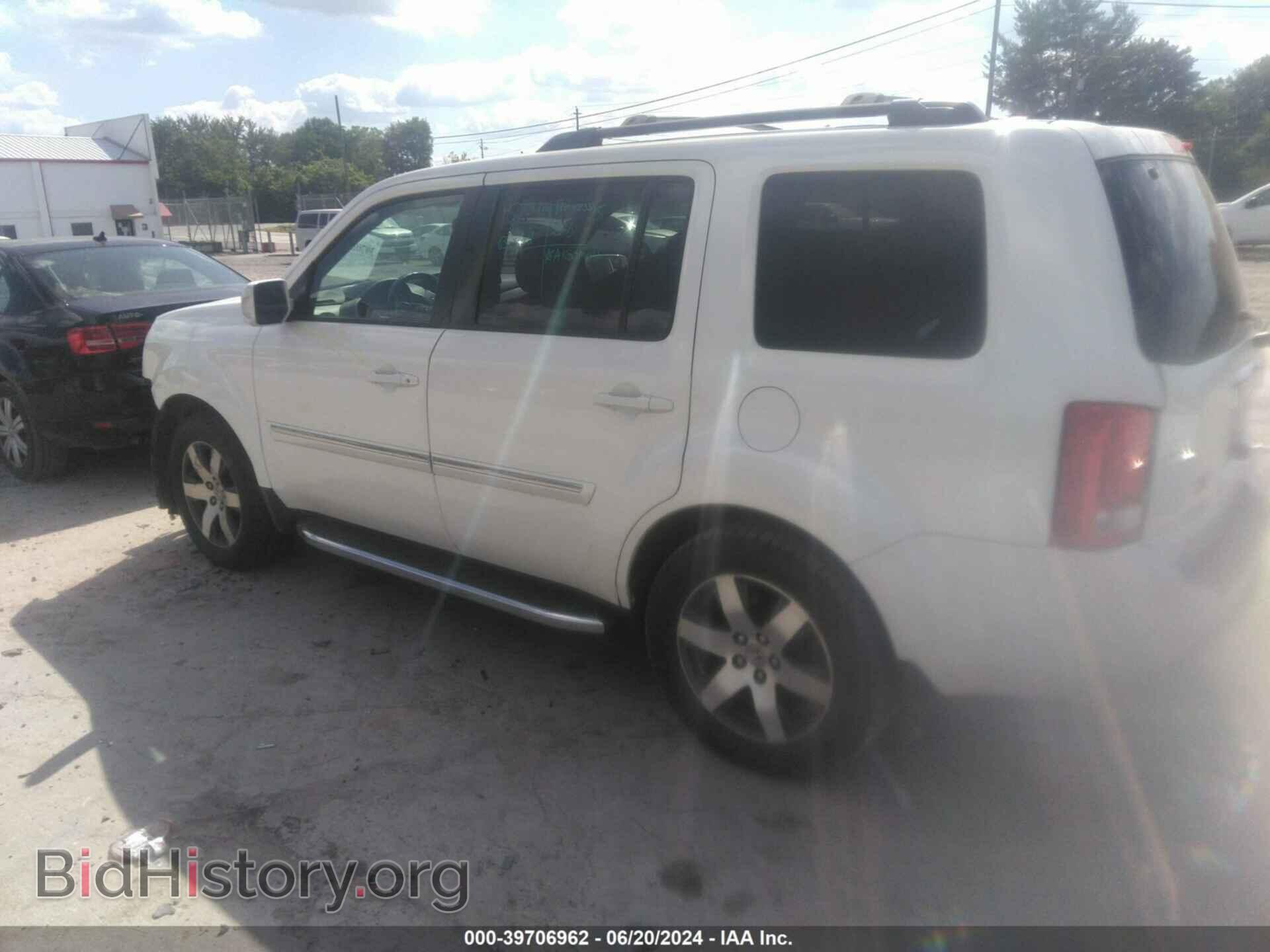2013 HONDA PILOT - VIN: 5FNYF4H93DB010637 - Фото 3