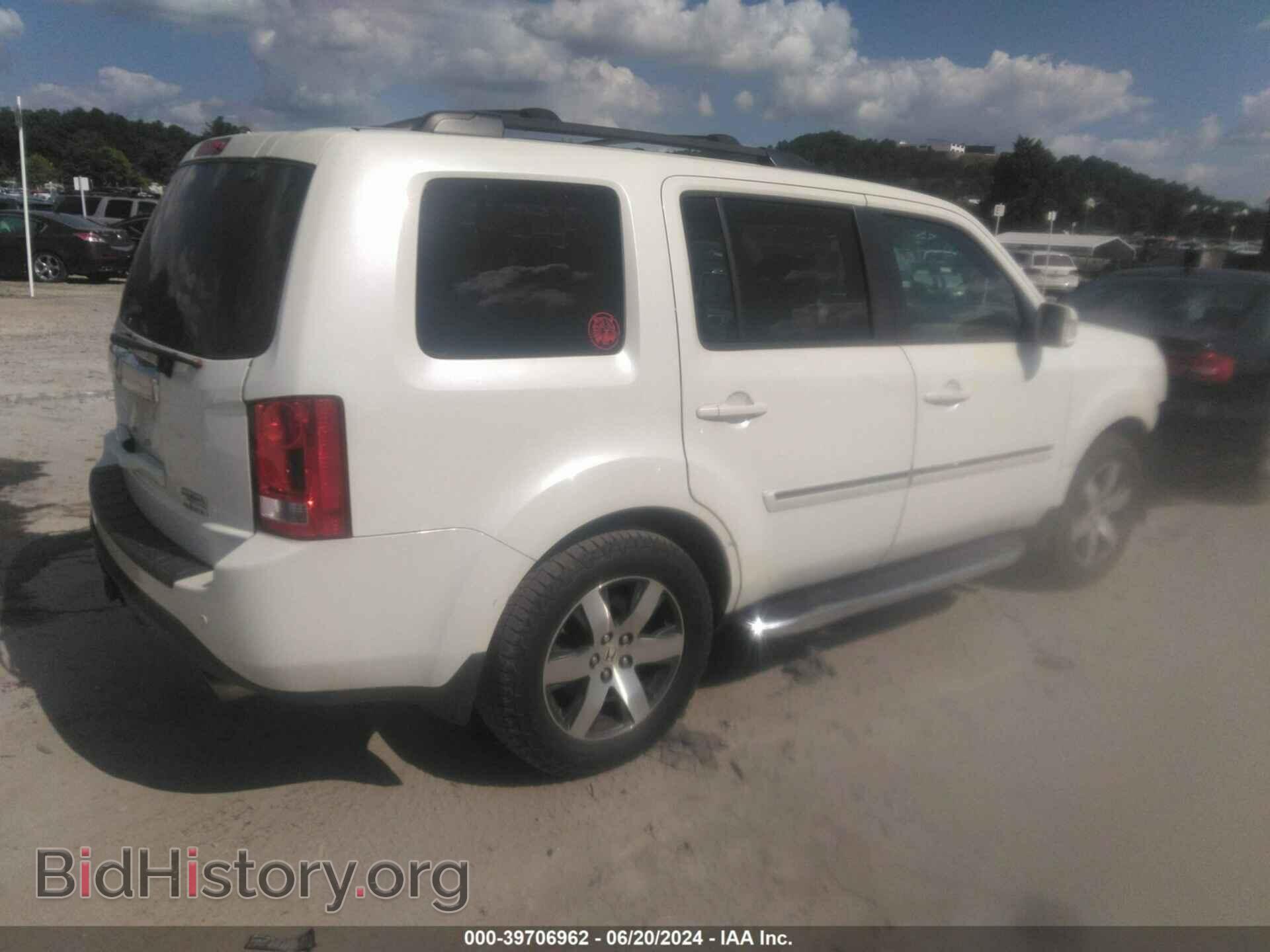 2013 HONDA PILOT - VIN: 5FNYF4H93DB010637 - Фото 4
