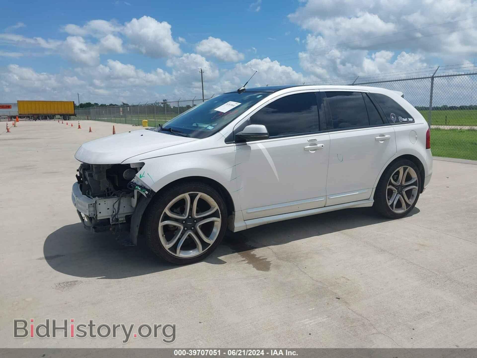 2013 FORD EDGE - VIN: 2FMDK3AK4DBA06929 - Фото 2