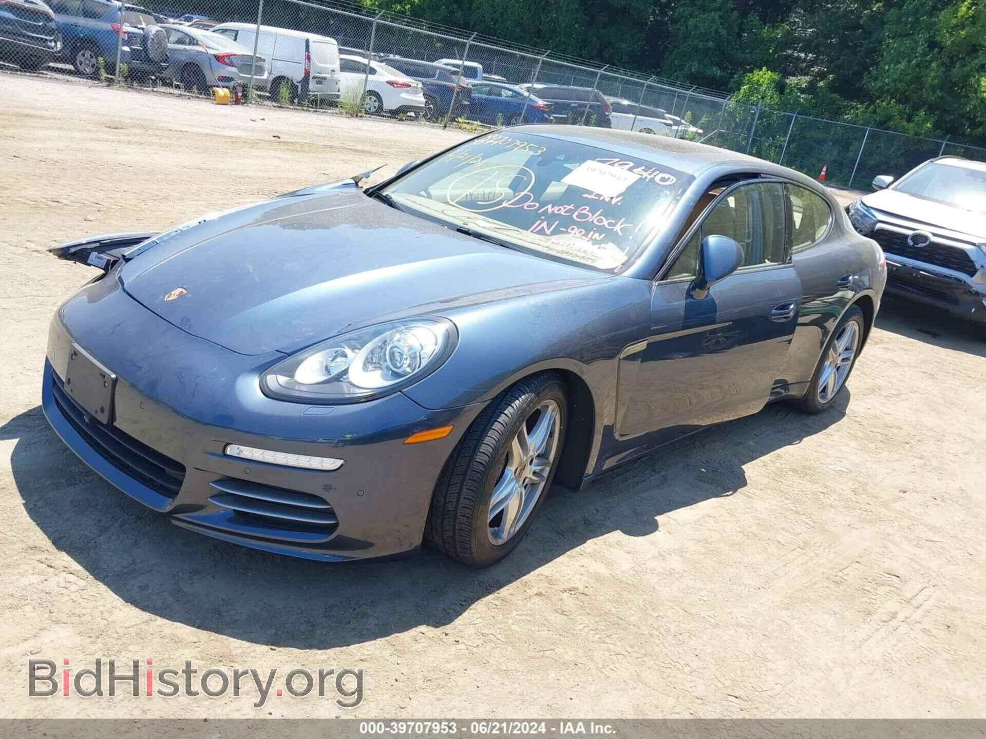 2014 PORSCHE PANAMERA - VIN: WP0AA2A76EL007940 - Фото 2