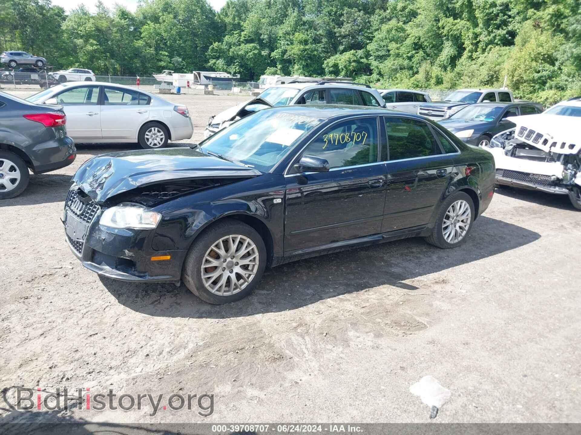 2008 AUDI A4 - VIN: WAUDF78E28A150333 - Фото 2
