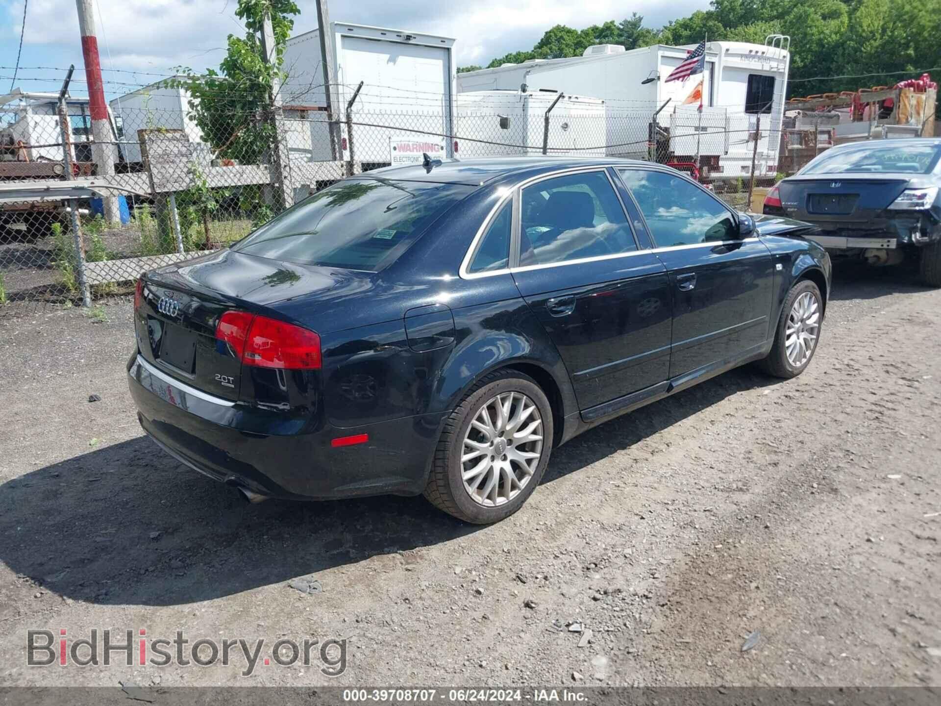 2008 AUDI A4 - VIN: WAUDF78E28A150333 - Фото 4
