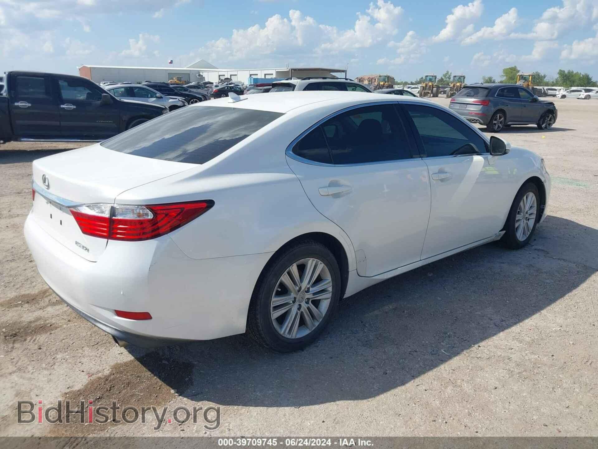 2014 LEXUS ES 350 - VIN: JTHBK1GG8E2107867 - Фото 4