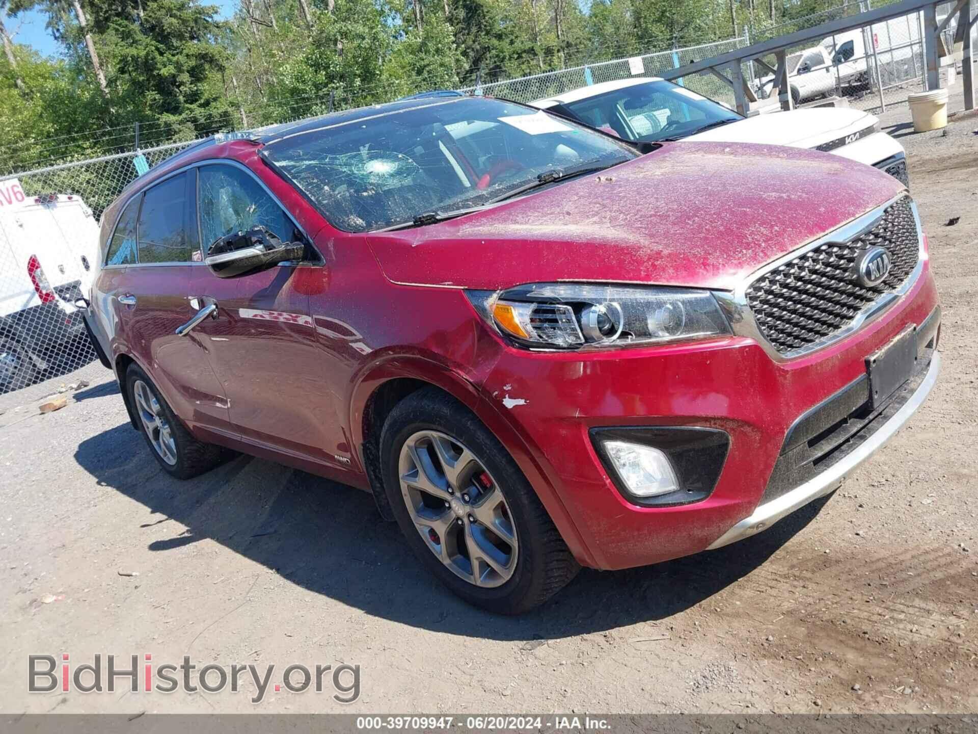 Фотография 5XYPKDA58GG121079 - KIA SORENTO 2016