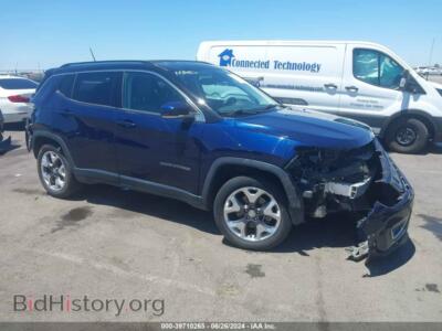 2020 Jeep COMPASS Limited FWD, синий — VIN 3C4NJCCBXLT155535, IAAI
