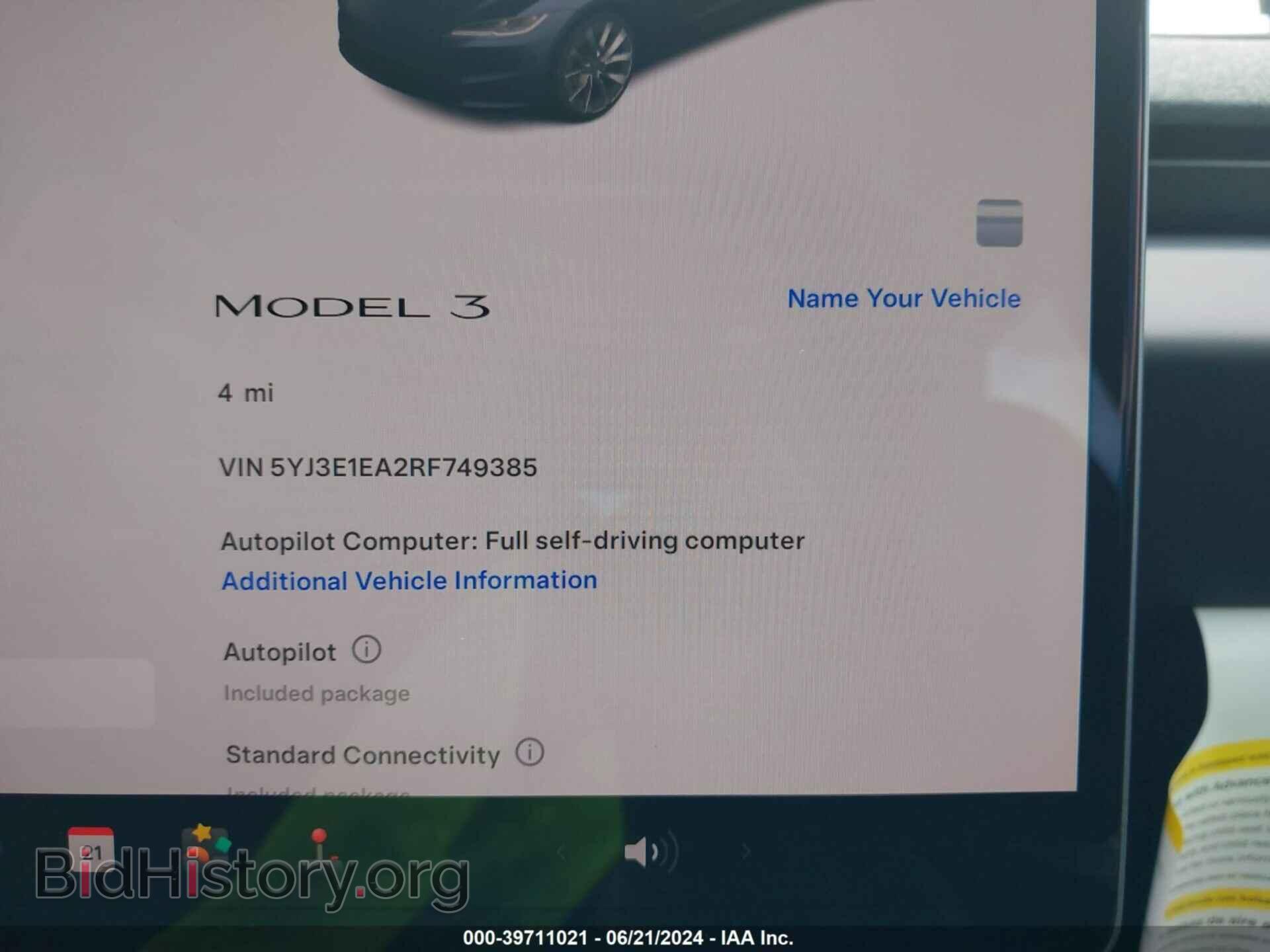 2024 TESLA MODEL 3 - VIN: 5YJ3E1EA2RF749385 - Фото 7