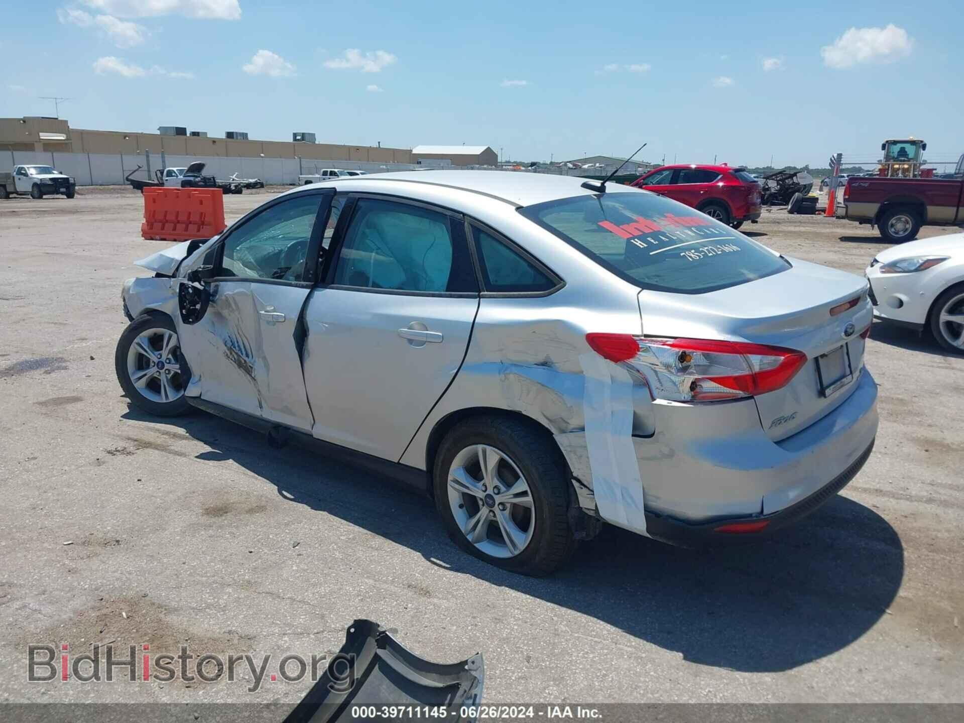 2014 FORD FOCUS - VIN: 1FADP3F26EL381484 - Фото 3
