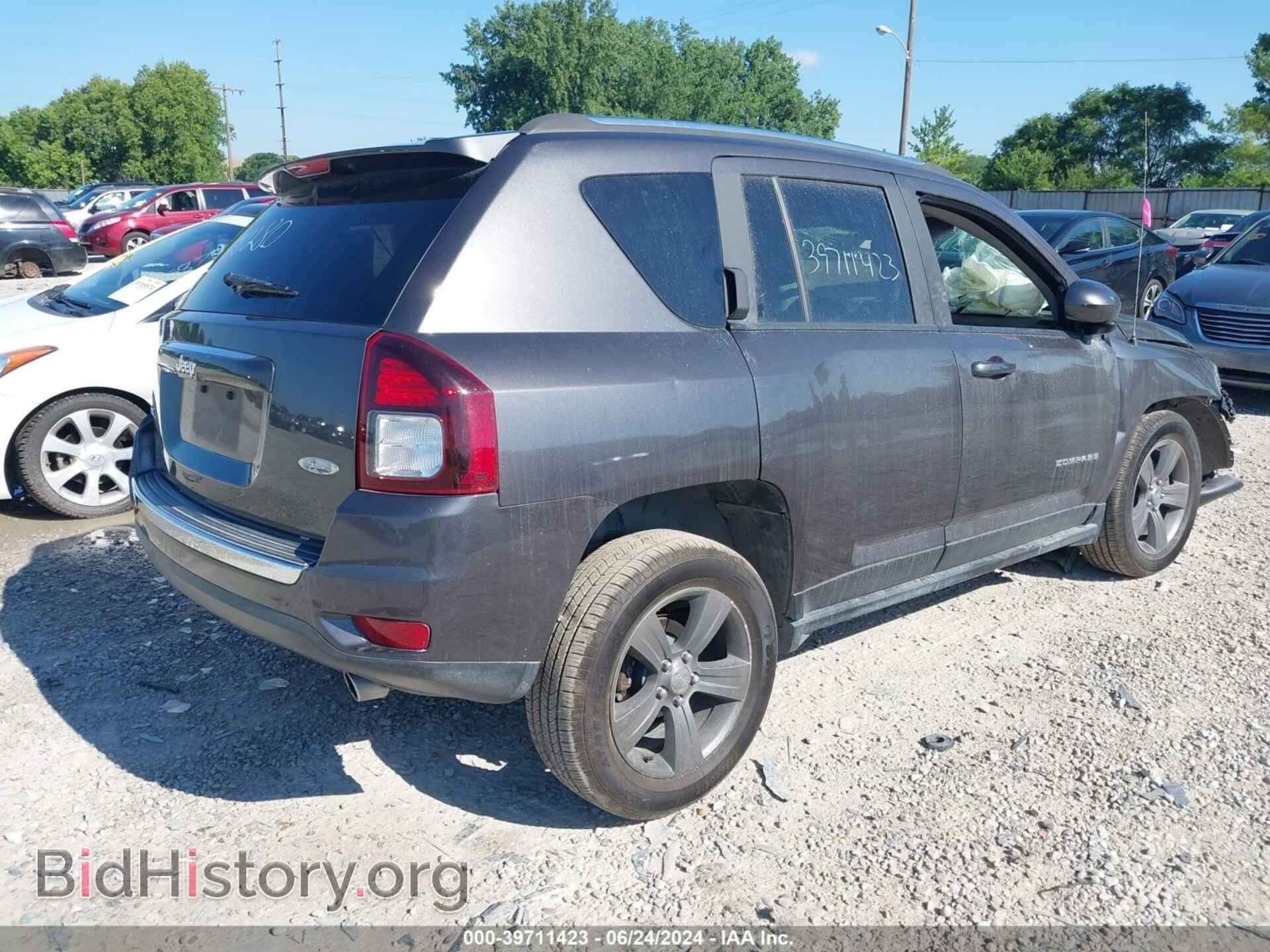 2017 JEEP COMPASS - VIN: 1C4NJDEB2HD190280 - Фото 4